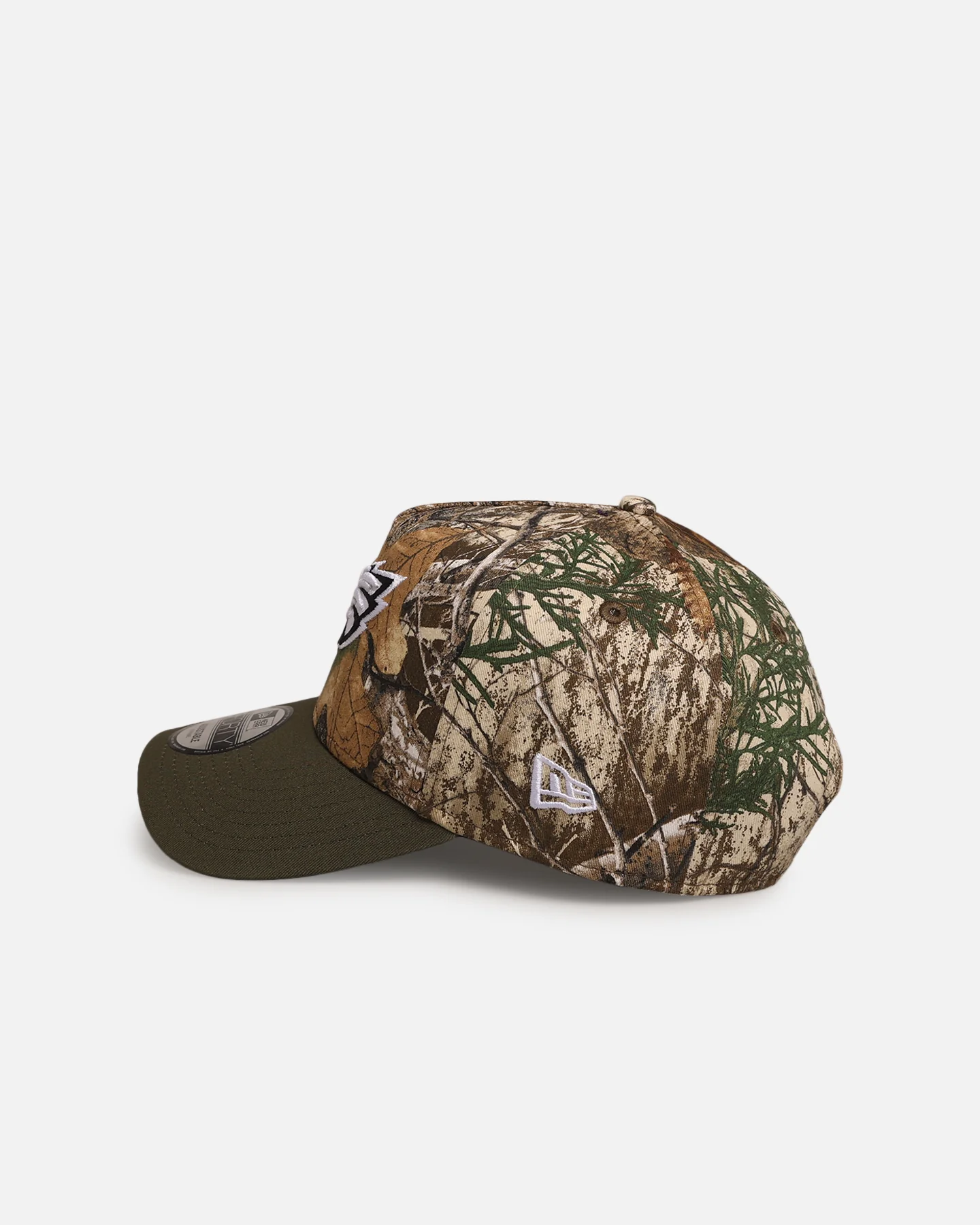 New Era Philadelphia Eagles 'NFL Season Kick Off' 9FORTY A-Frame Snapback Realtree/Olive - Image 4