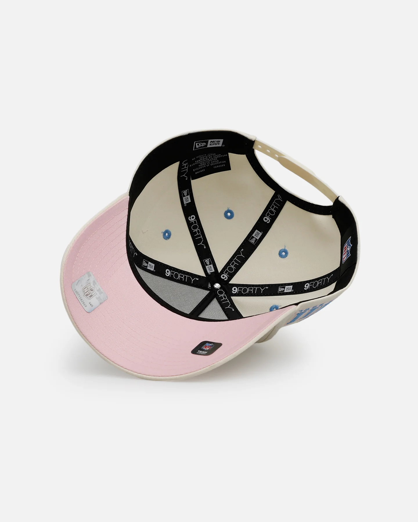 New Era Philadelphia Eagles 'Pastel' 9FORTY A-Frame Snapback Chrome White - Image 6