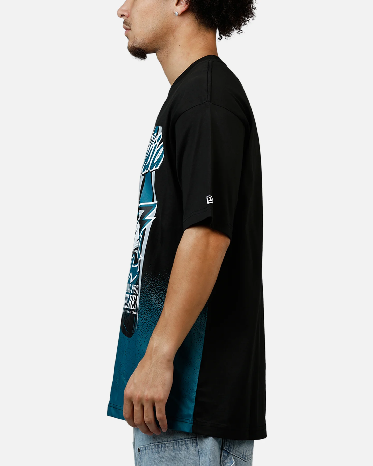 New Era Philadelphia Eagles Sport Class T-Shirt Black - Image 5
