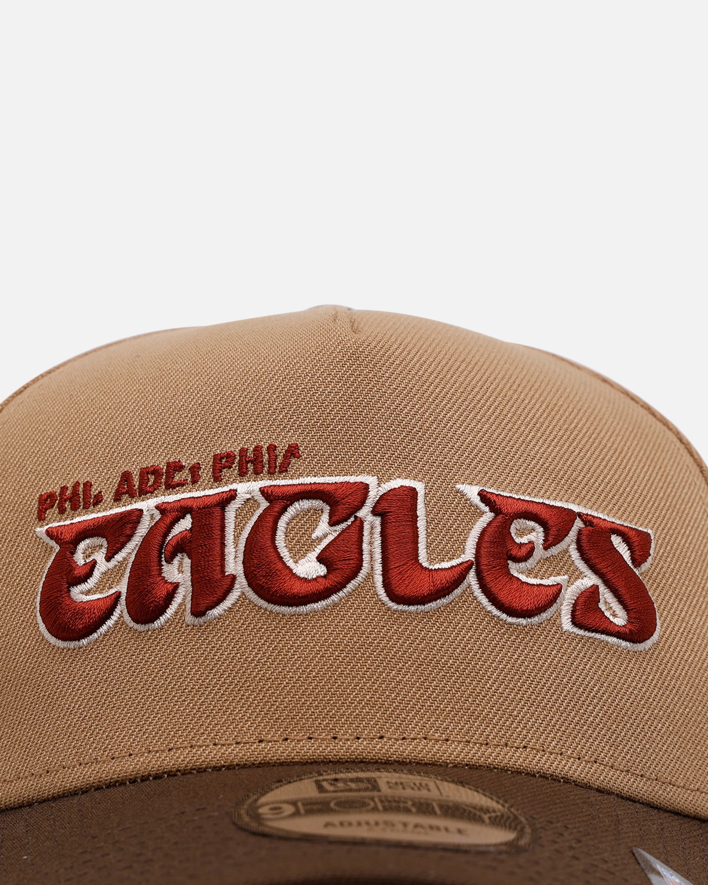 New Era Philadelphia Eagles 'Thanksgiving Football' 9FORTY A-Frame Snapback Khaki - Image 5