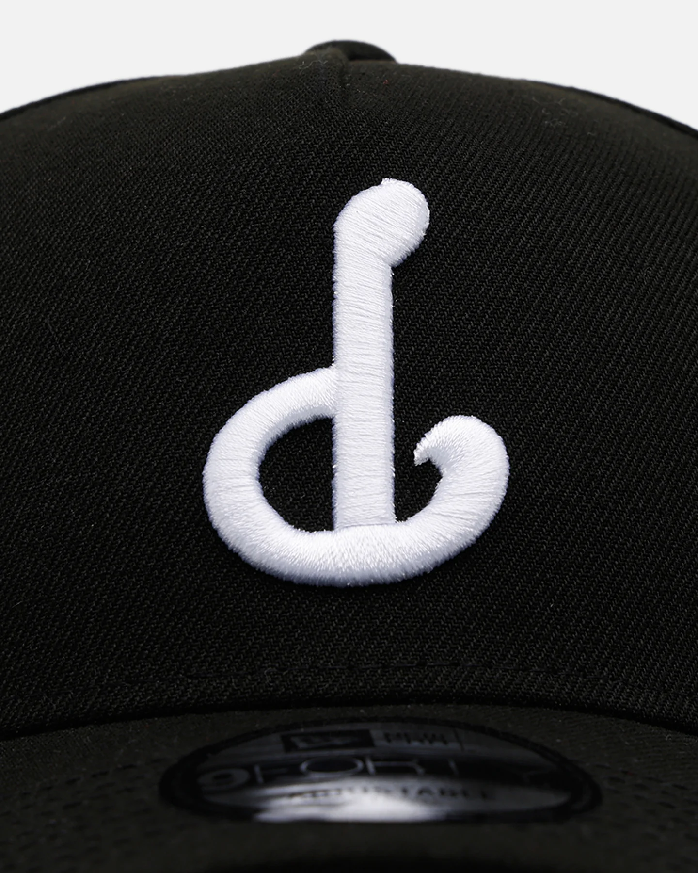 New Era Philadelphia Phillies 'Black White Upside Down Logo' 9FORTY A-Frame Snapback Black/White - Image 5