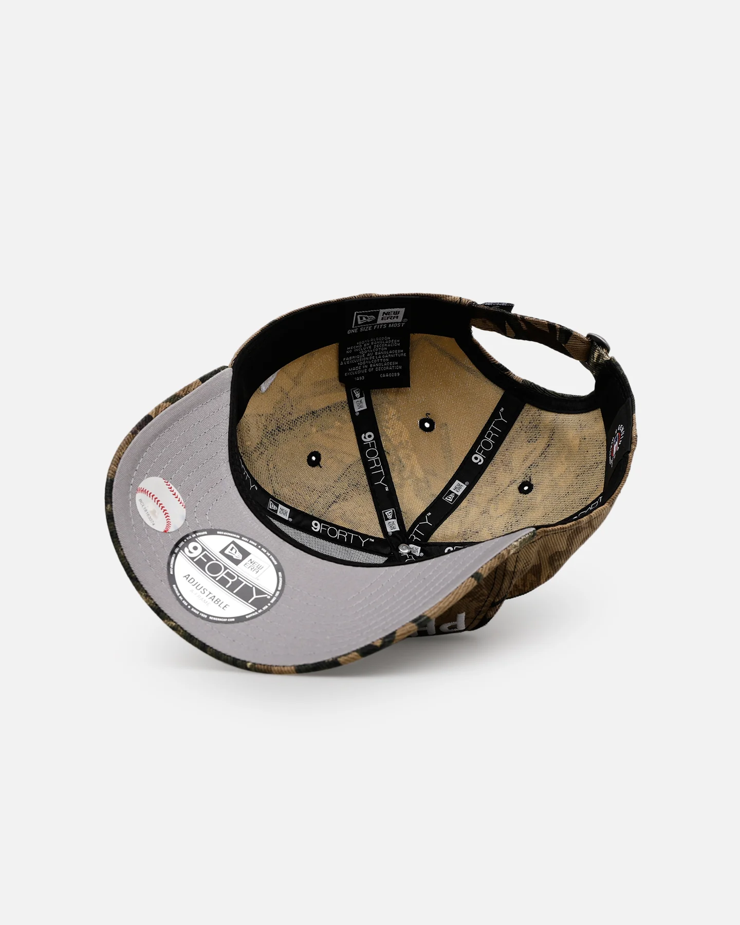 New Era Philadelphia Phillies 'Bold' 9FORTY A-Frame Strapback Camo - Image 6