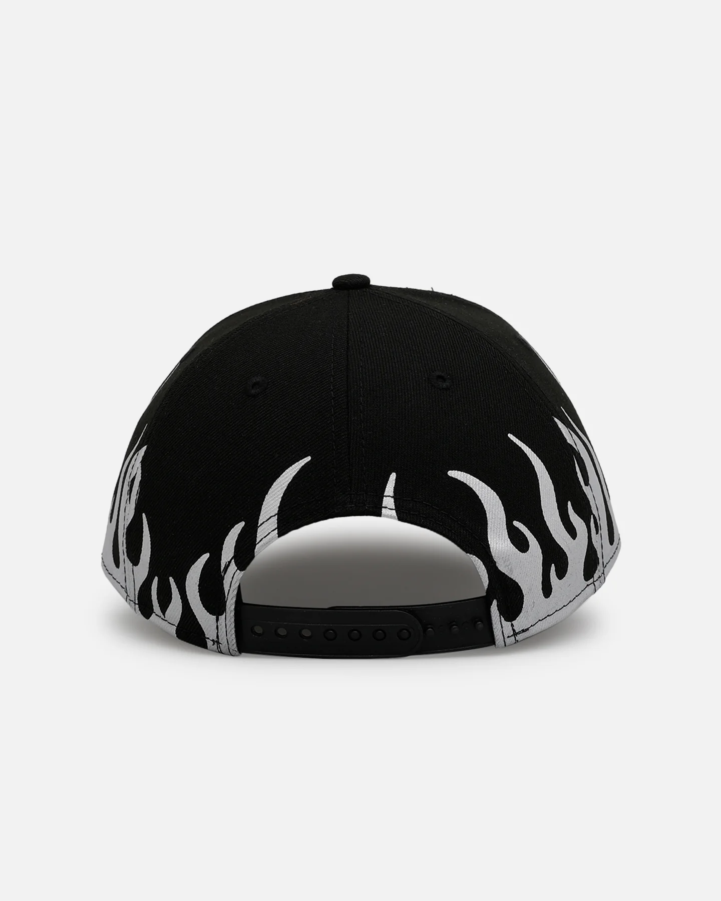 New Era Philadelphia Phillies 'Metallic Flames' 9FORTY A-Frame Snapback Black/Silver - Image 2