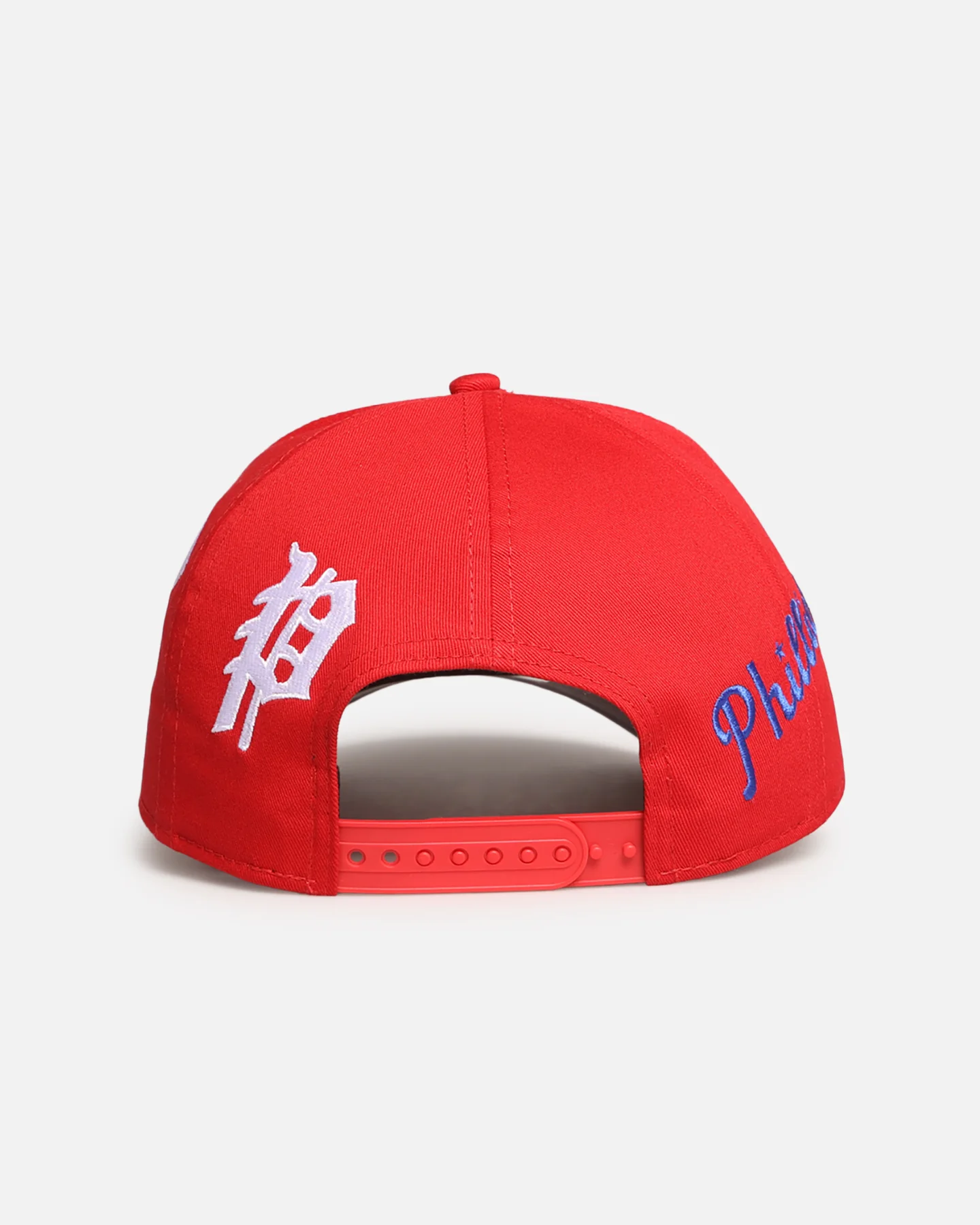 New Era Philadelphia Phillies 'MLB All Over Logos' 9FORTY A-Frame Snapback Official Team Colour - Image 2