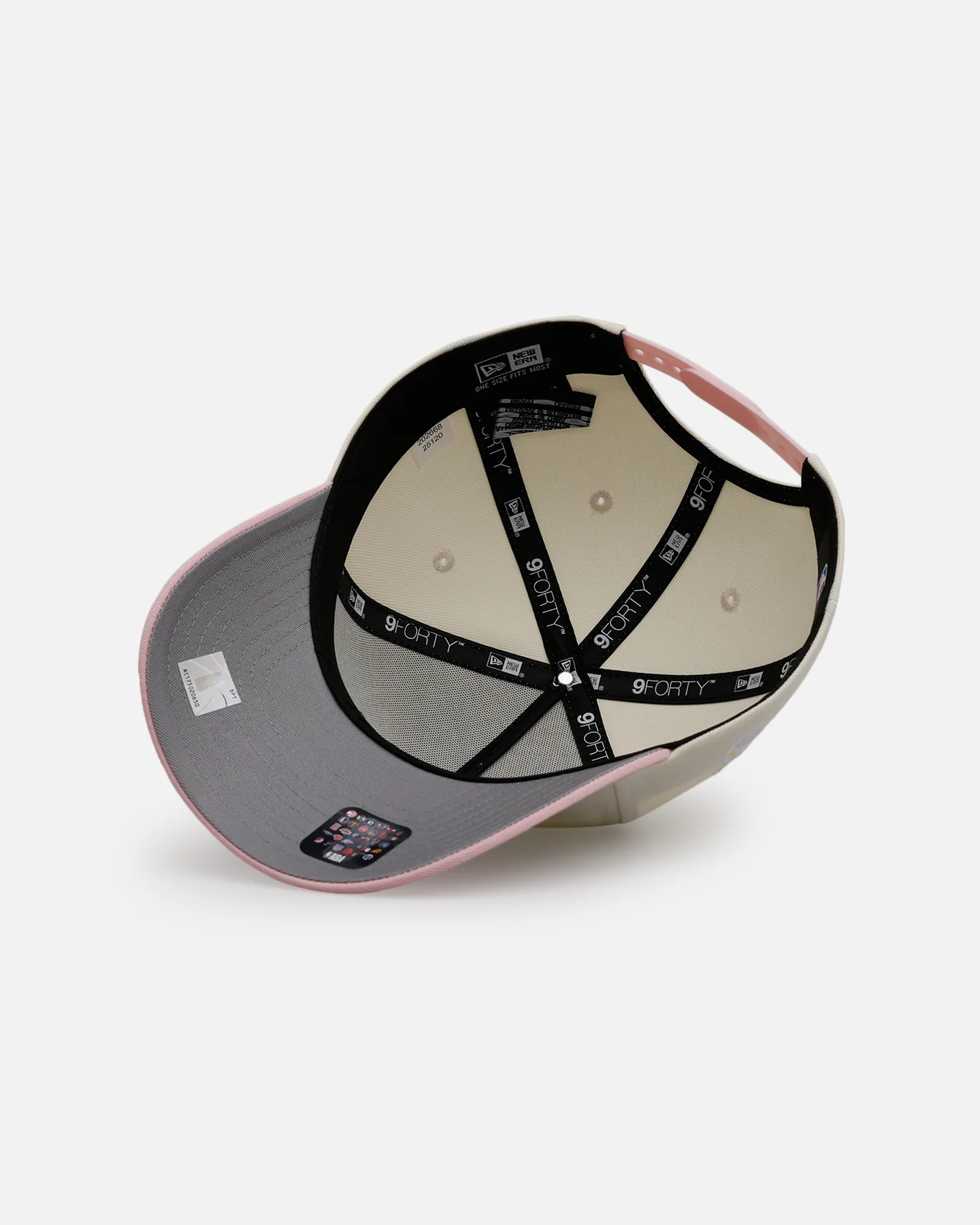 New Era Phoenix Suns 'Pink Lemonade' 9FORTY A-Frame Snapback Pink/Yellow - Image 6