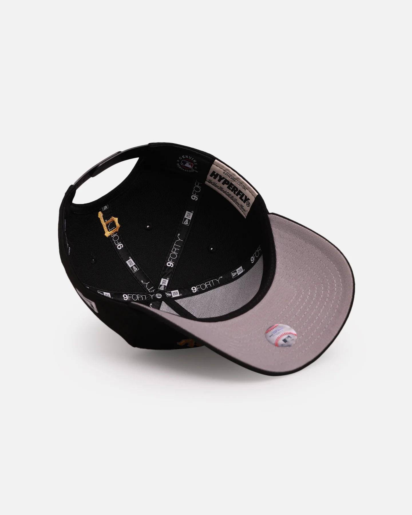 New Era Pittsburgh Pirates 'Hyperfly Katakana x MLB' 9FORTY A-Frame Snapback Official Team Colour - Image 6