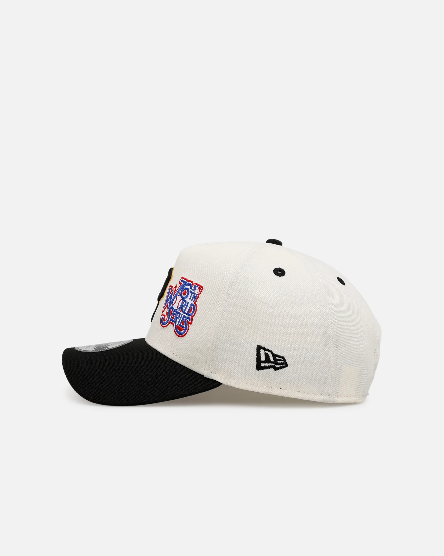 New Era Pittsburgh Pirates 'World Series Logo' 9FORTY A-Frame Snapback Chrome - Image 4