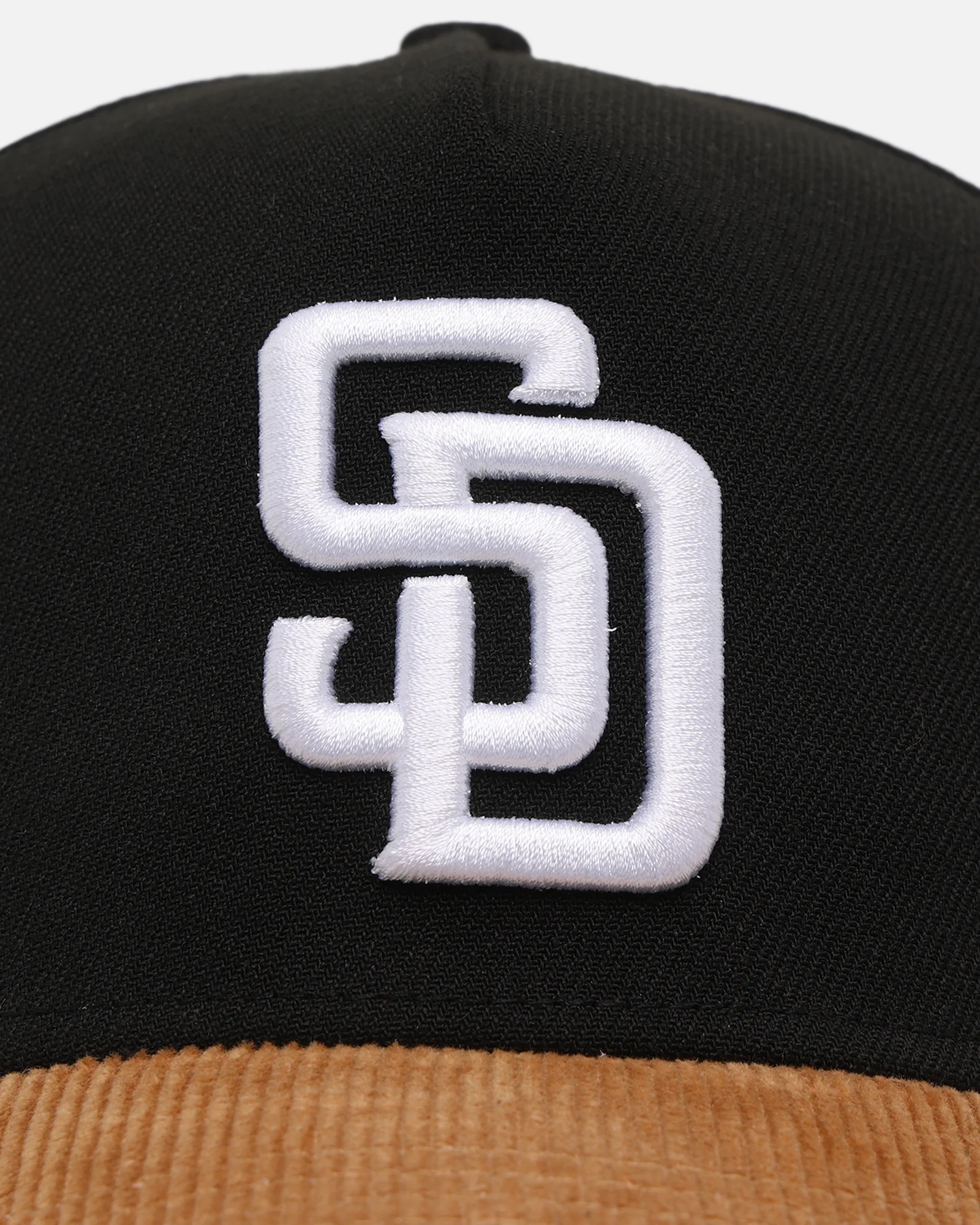 New Era San Diego Padres 'Black Wheat' 39THIRTY A-Frame Stretch Fit Black/Wheat - Image 5