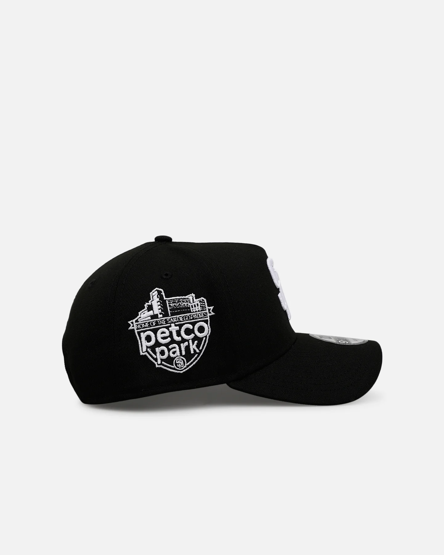 New Era San Diego Padres 'Black And White' 9FORTY A-Frame Snapback Black/White - Image 3