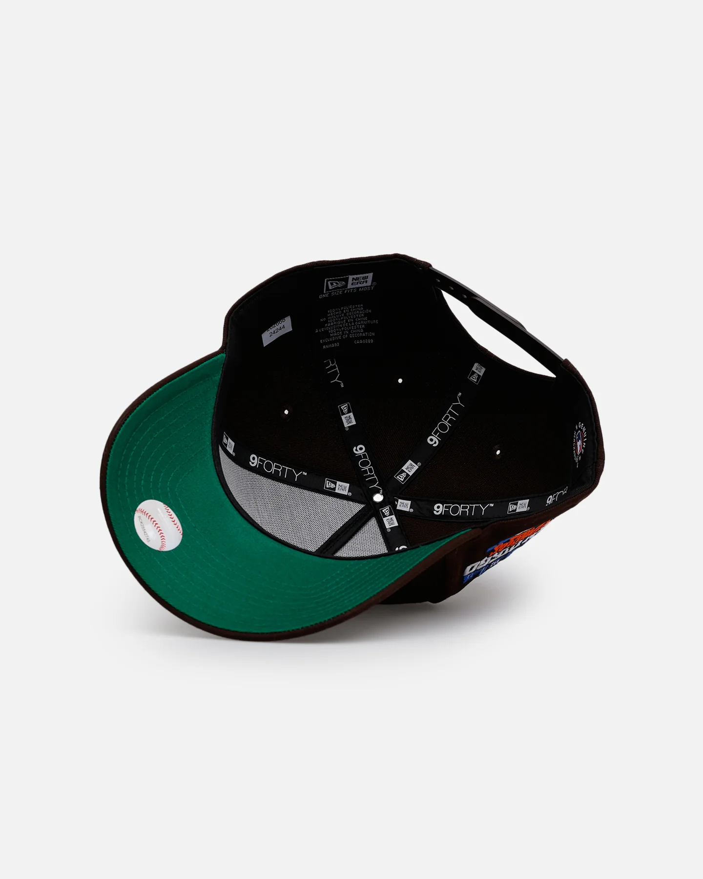New Era San Diego Padres 'Cascade' 9FORTY A-Frame Snapback Brown - Image 6