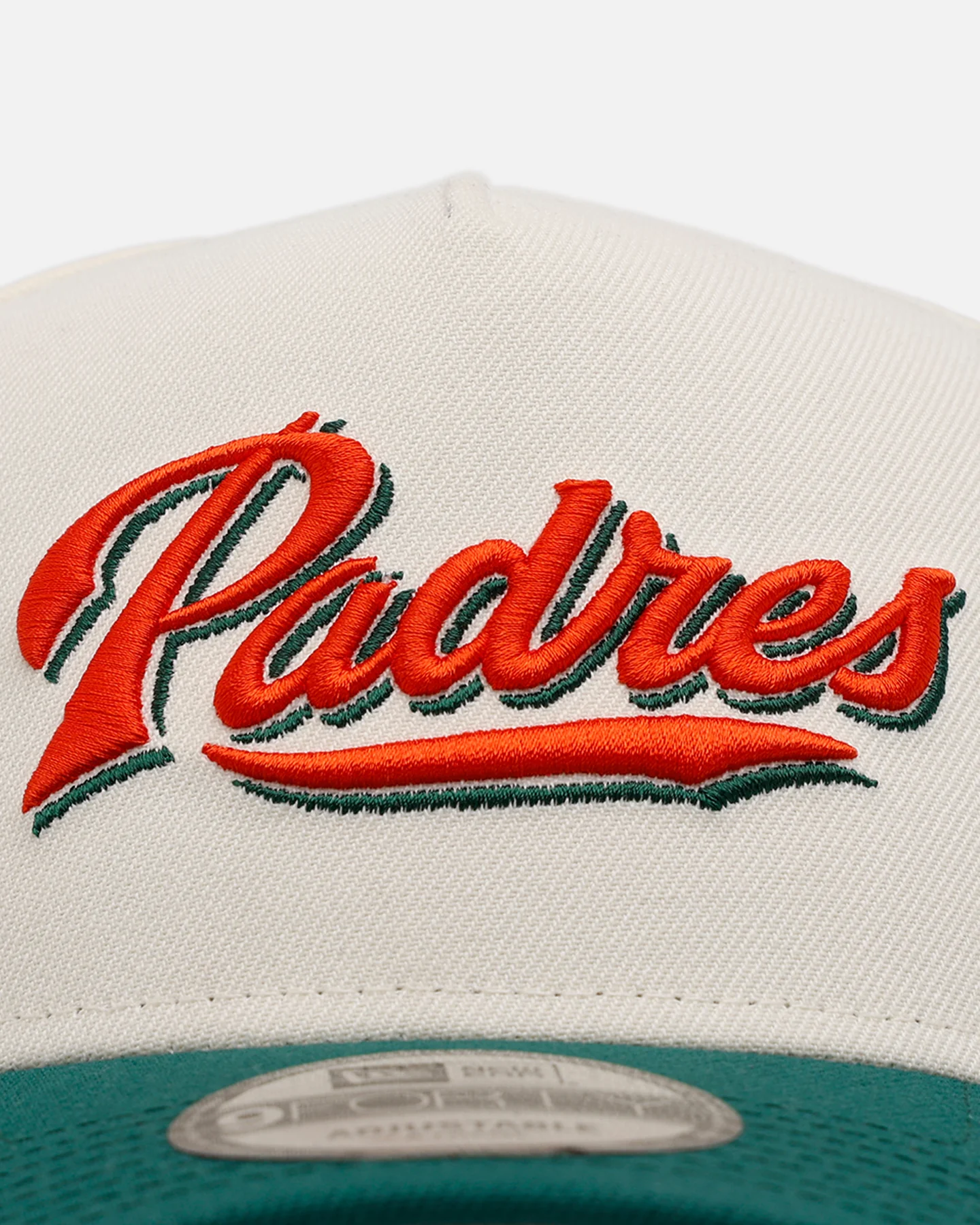 New Era San Diego Padres 'Citrus' 9FORTY A-Frame Snapback Chrome/Green/Orange - Image 5