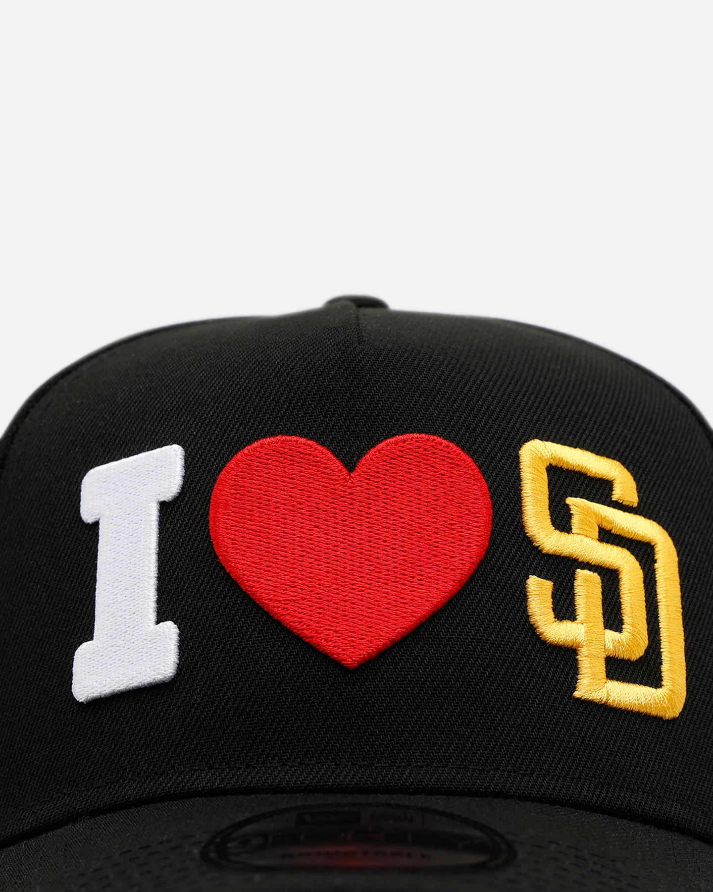 New Era San Diego Padres 'Love' 9FORTY A-Frame Snapback Black - Image 5