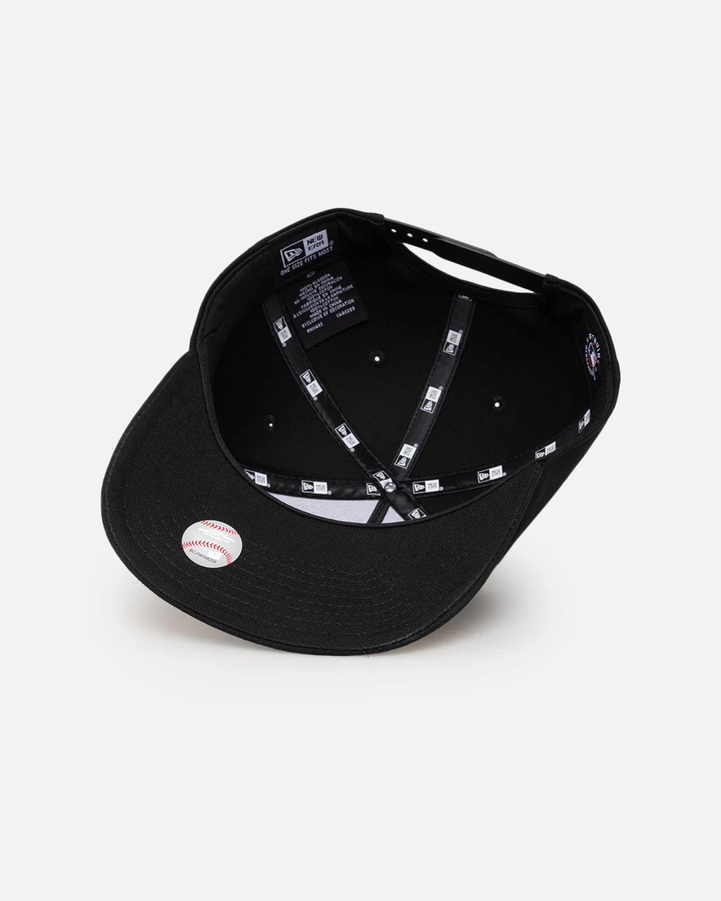 New Era San Diego Padres 'Military Patch' Pre-Curved Golfer Snapback Black - Image 7