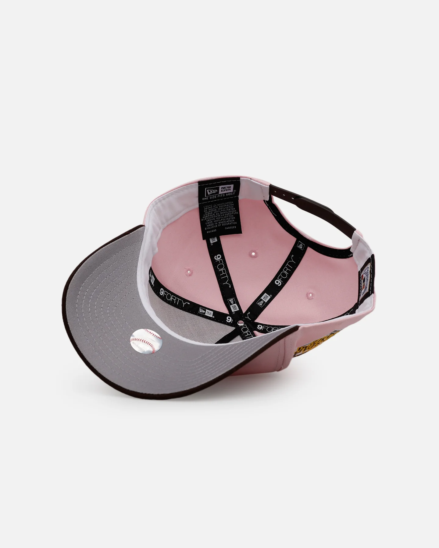 New Era San Diego Padres 'Pink Crown' 9FORTY A-Frame Snapback Pink - Image 6