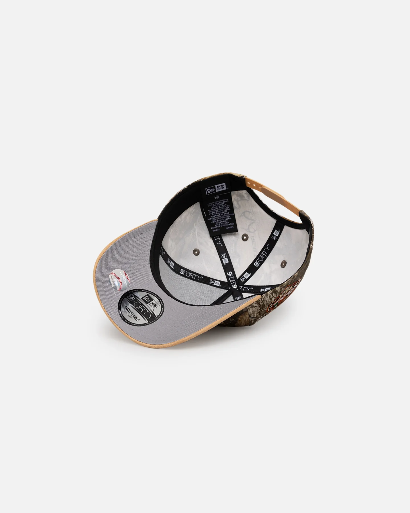 New Era San Diego Padres 'Real Tree Tan Suede' 9FORTY A-Frame Snapback Real Tree - Image 6
