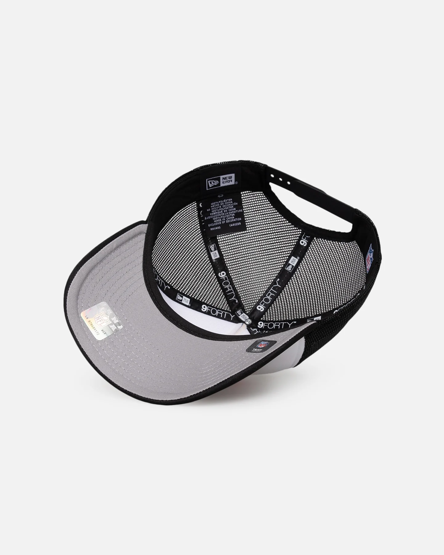 New Era San Francisco 49ers 'Airbrush' 9FORTY A-Frame Trucker Snapback White/OTC - Image 6
