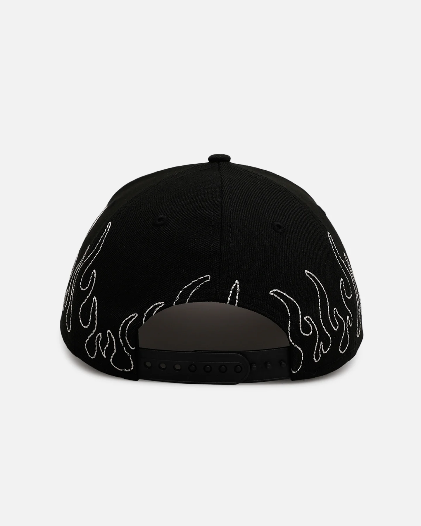 New Era San Francisco 49ers 'Outline Flames' 9FORTY A-Frame Snapback Black - Image 2