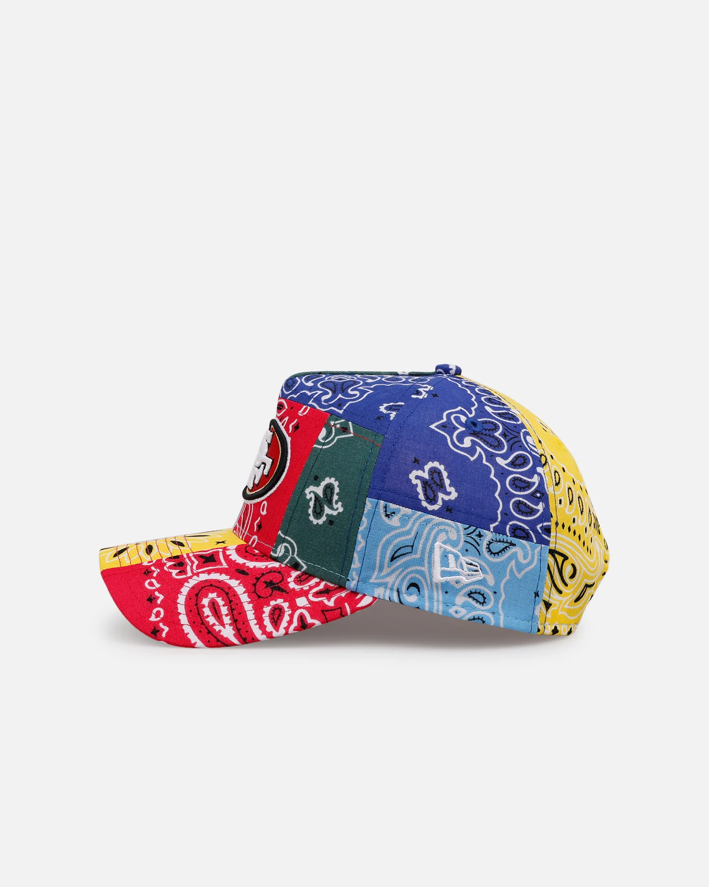 New Era San Francisco 49ers 'Paisley Patchwork' 9FORTY A-Frame Snapback Multi - Image 4
