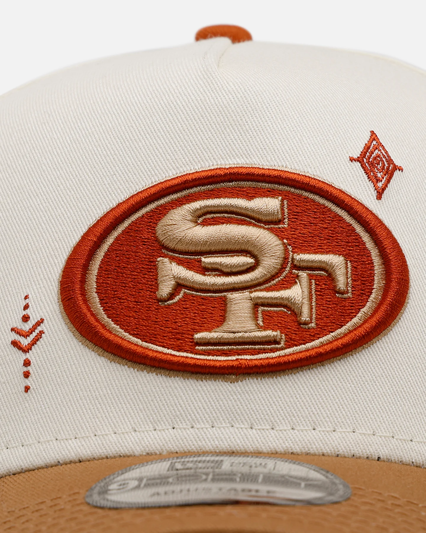 New Era San Francisco 49ers 'Sunset Trails' 9FORTY A-Frame Snapback Rust - Image 5