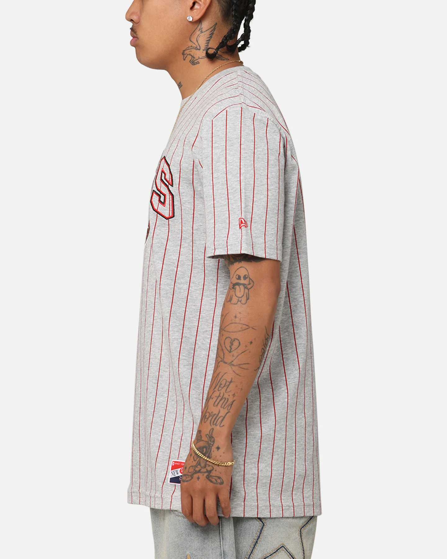 New Era San Francisco 49ers T-Shirt Grey - Image 5