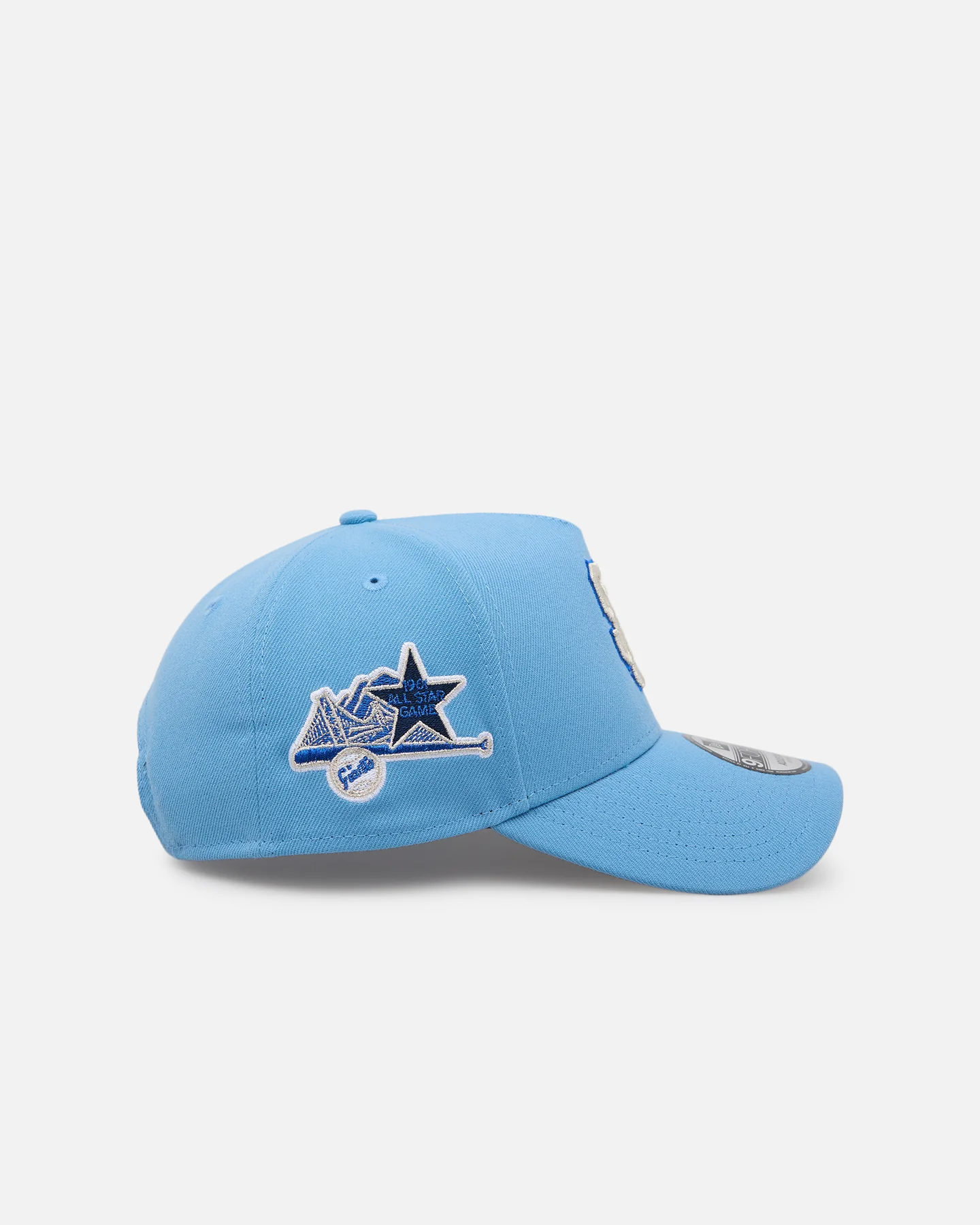 New Era San Francisco Giants 'Black Sky Blue' 9FORTY A-Frame Snapback Sky Blue - Image 3