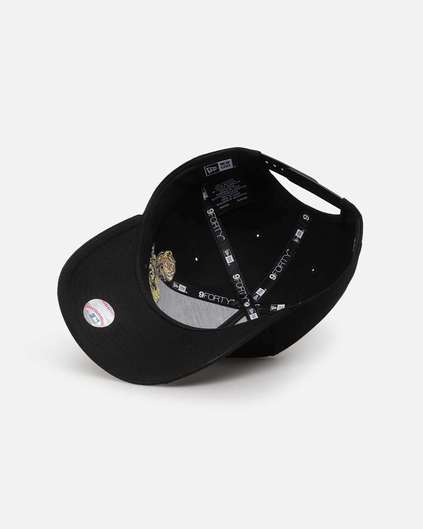 New Era San Francisco Giants 'Gold Rose Embroidery' 9FORTY A-Frame Snapback Black/Gold - Image 6