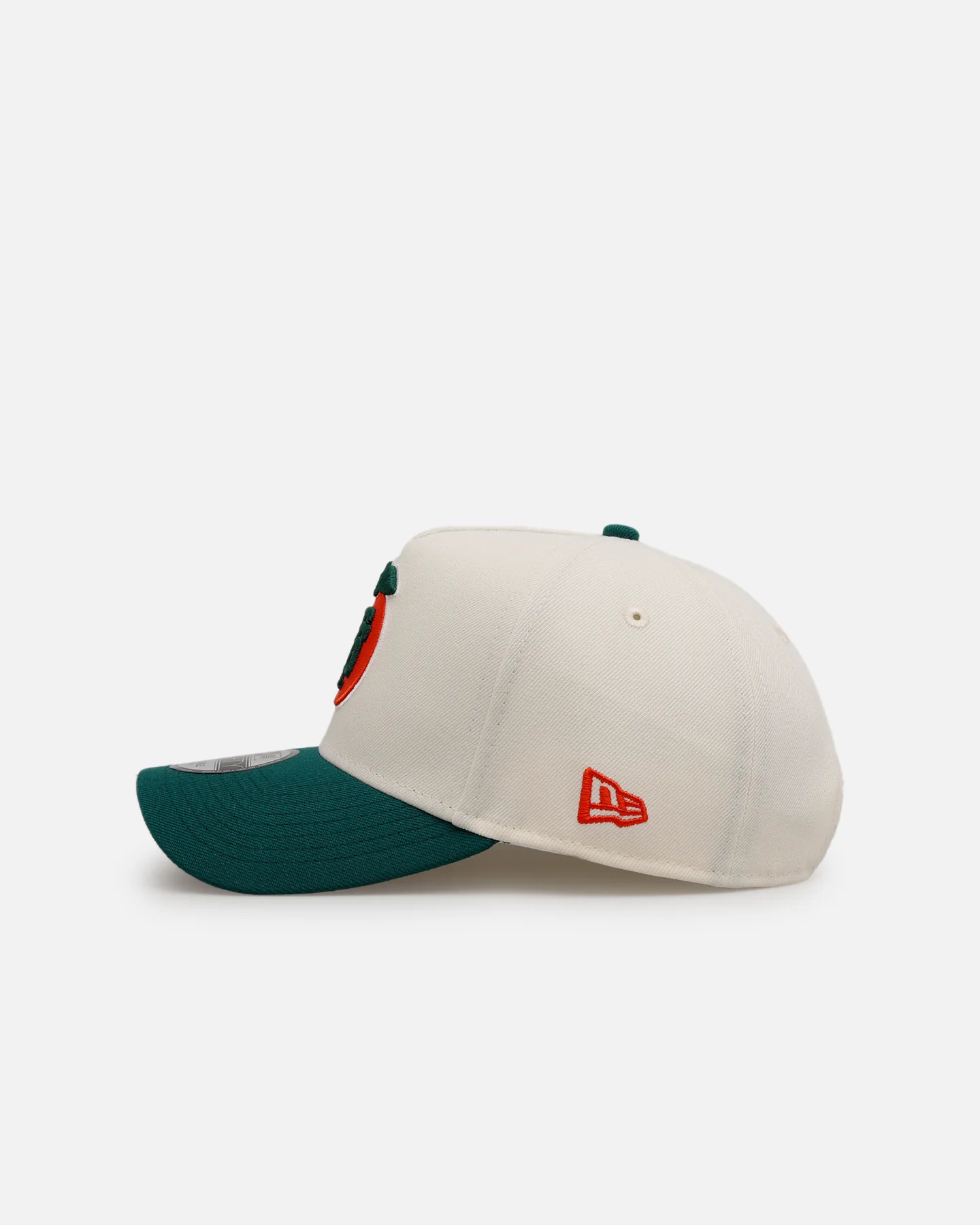 New Era San Francisco Giants 'Citrus' 9FORTY A-Frame Snapback Chrome/Green/Orange - Image 4
