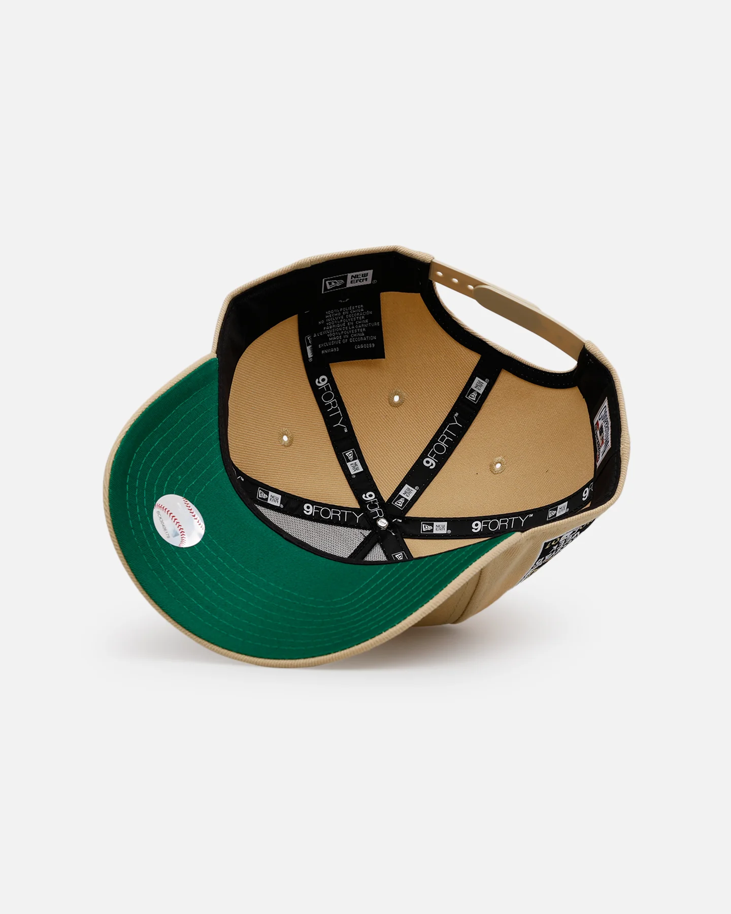 New Era San Francisco Giants 'Crossover' 9FORTY A-Frame Snapback Gold - Image 6