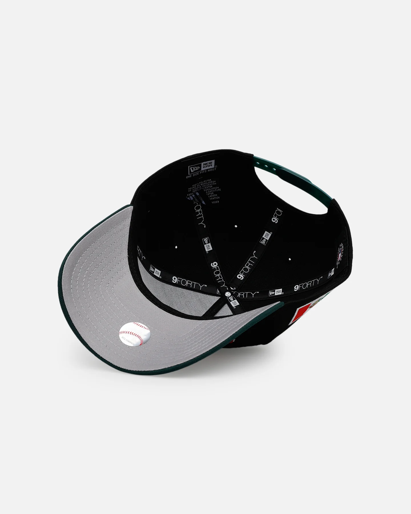 New Era San Francisco Giants 'Mexican Independence Day 2.0' 9FORTY A-Frame Snapback Black/Green - Image 6
