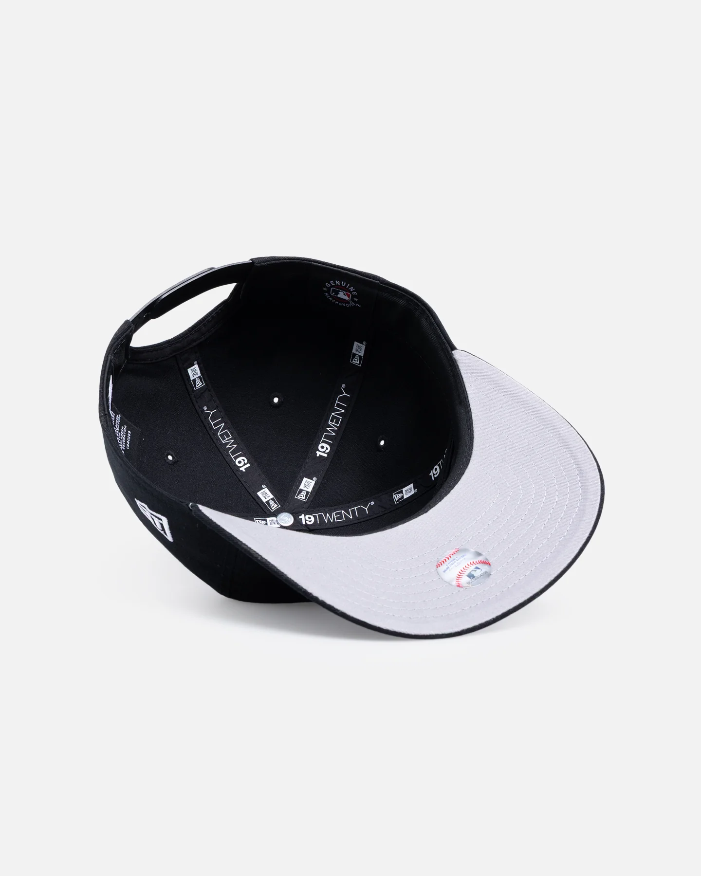 New Era San Francisco Giants 'MLB Stacked Logo' 19TWENTY Snapback Black - Image 6