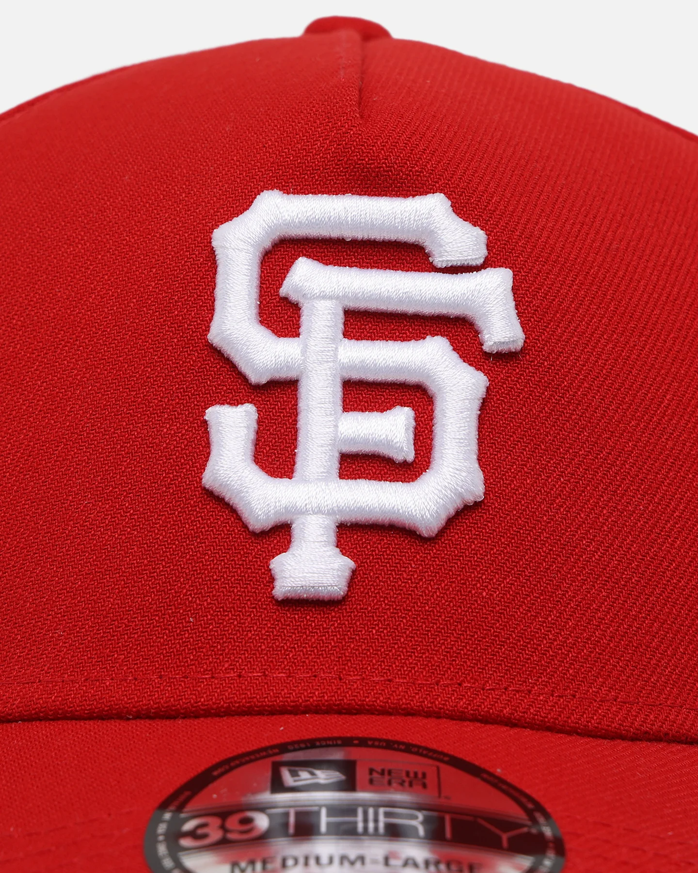 New Era San Francisco Giants "Scarlet White" 39THIRTY A-Frame Stretch Fit Scarlet/White - Image 5