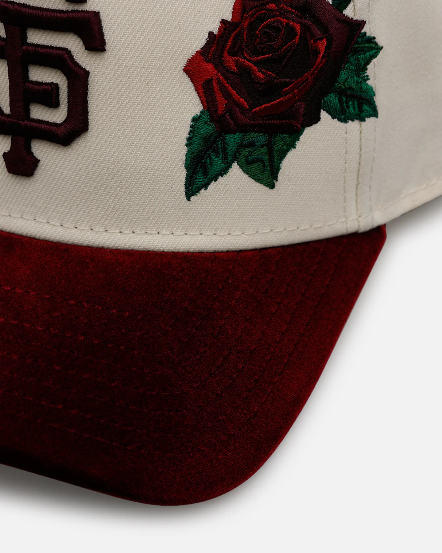 New Era San Francisco Giants 'Velvet Roses' 9FORTY A-Frame Snapback Chrome - Image 2