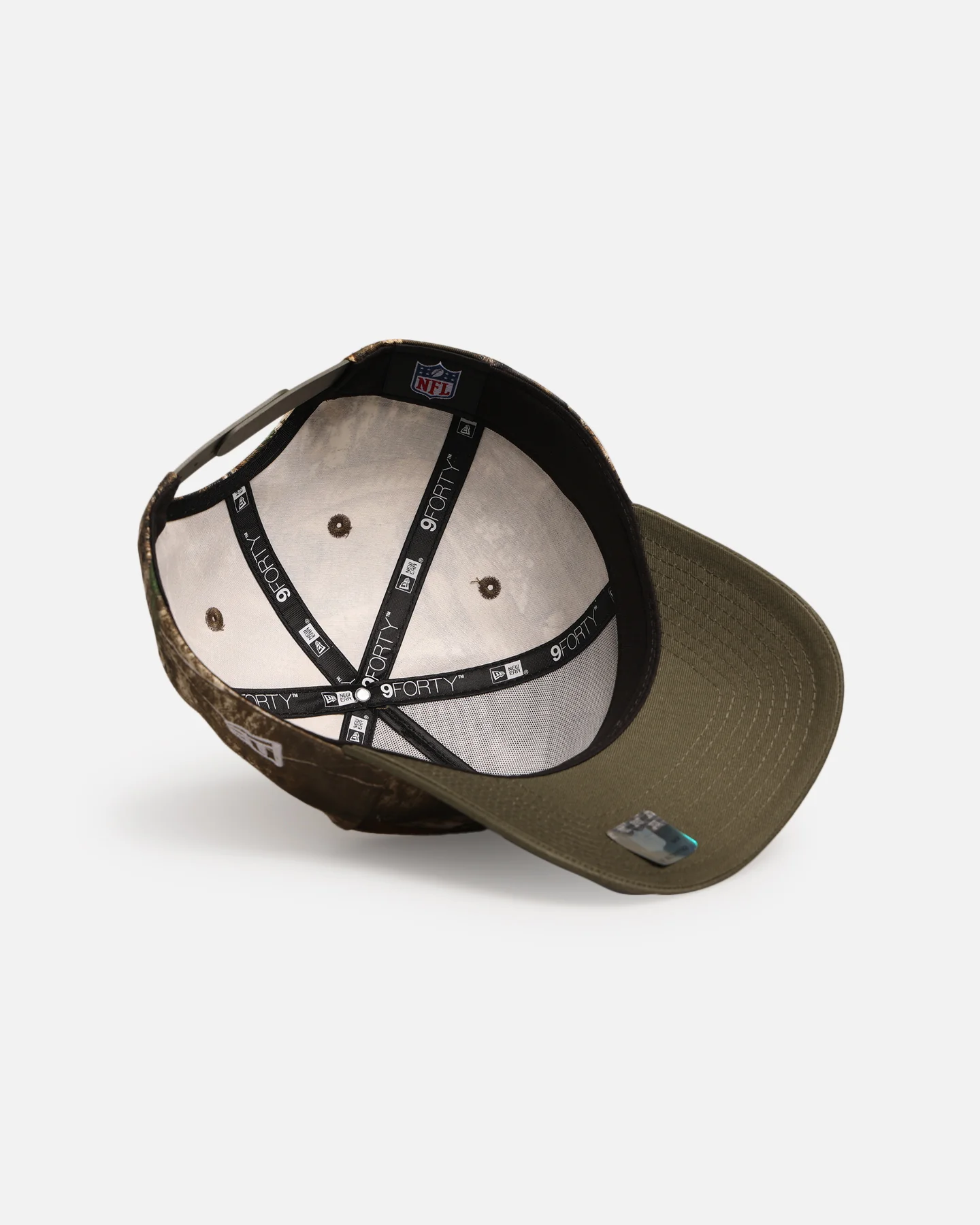 New Era Seattle Seahawks 'NFL Season Kick Off' 9FORTY A-Frame Snapback Realtree/Olive - Image 6