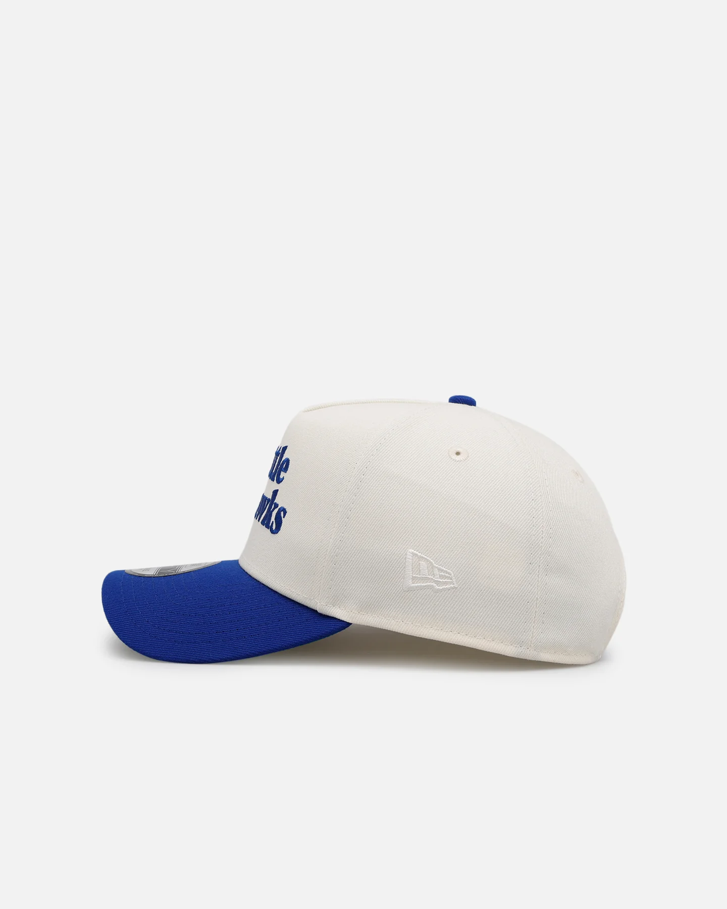 New Era Seattle Seahawks 'Throwback Bowl' 9FORTY A-Frame Snapback Chrome/OTC - Image 4