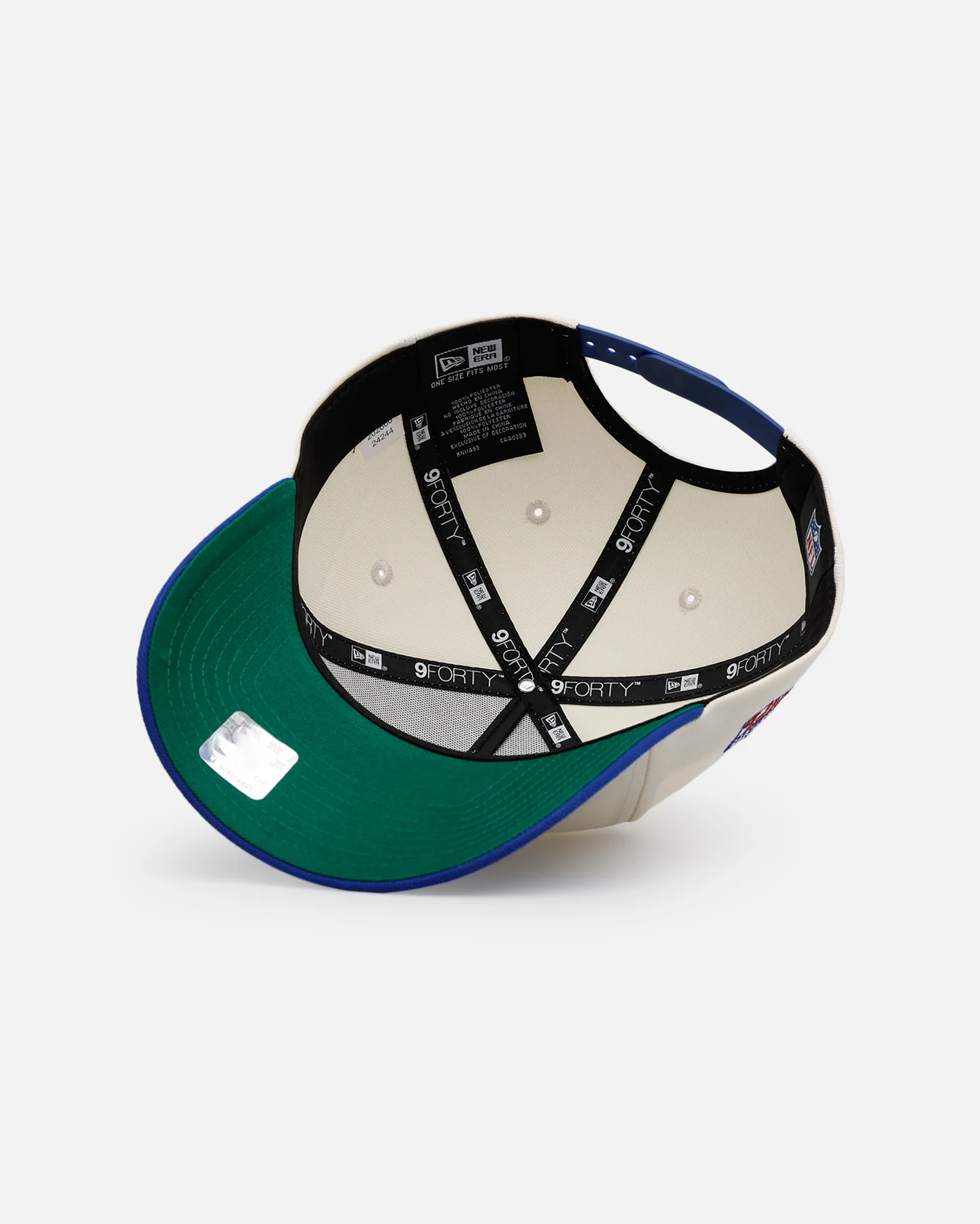 New Era Seattle Seahawks 'Throwback Bowl' 9FORTY A-Frame Snapback Chrome/OTC - Image 6