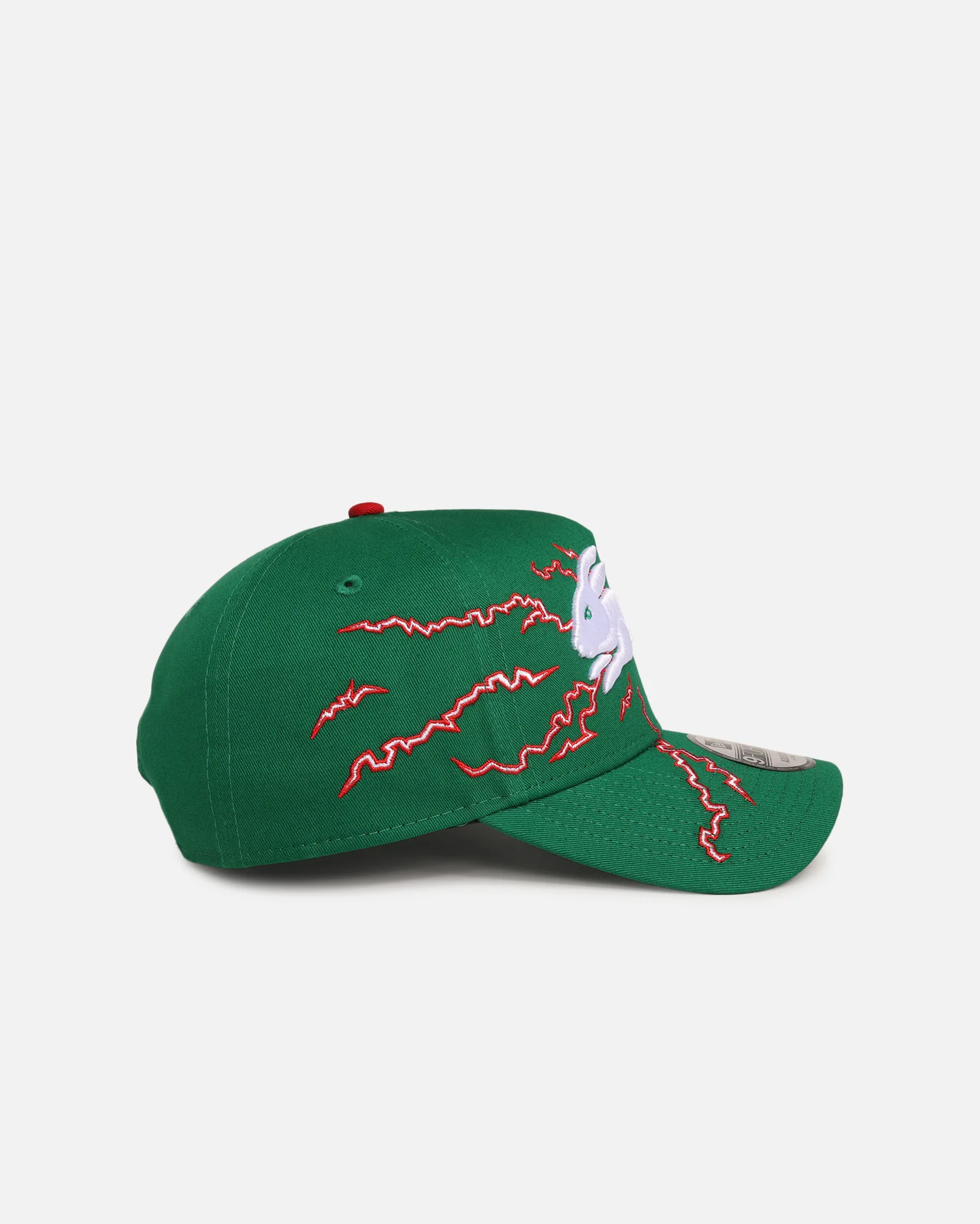 New Era South Sydney Rabbitohs 'NRL Electric' 9FORTY A-Frame Snapback Official Team Colour - Image 3