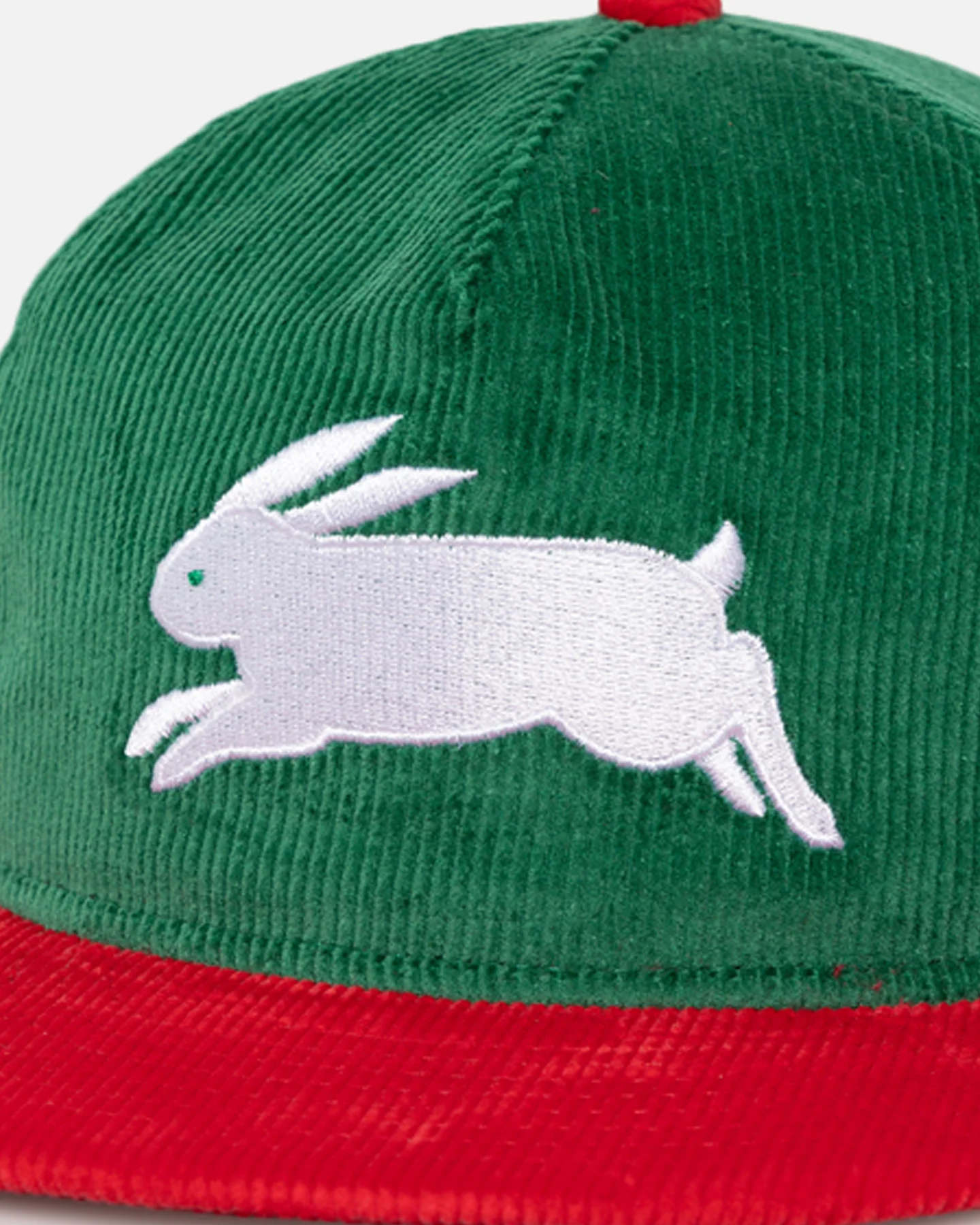 New Era South Sydney Rabbitohs 'NRL Retro Logo' Golfer Snapback OTC - Image 2