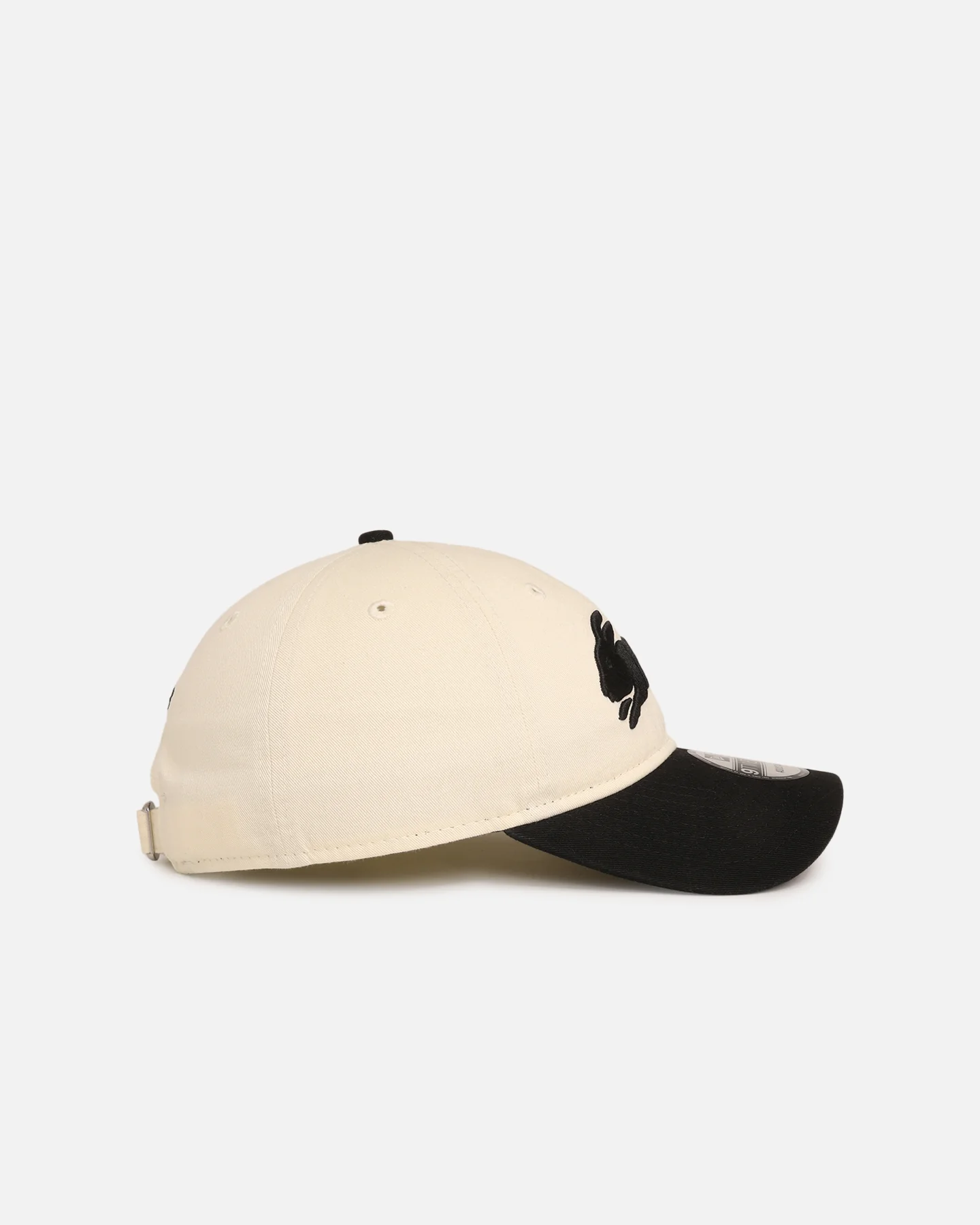 New Era South Sydney Rabbitohs 'NRL Two Tone' 9TWENTY Strapback Chrome White/Black - Image 3