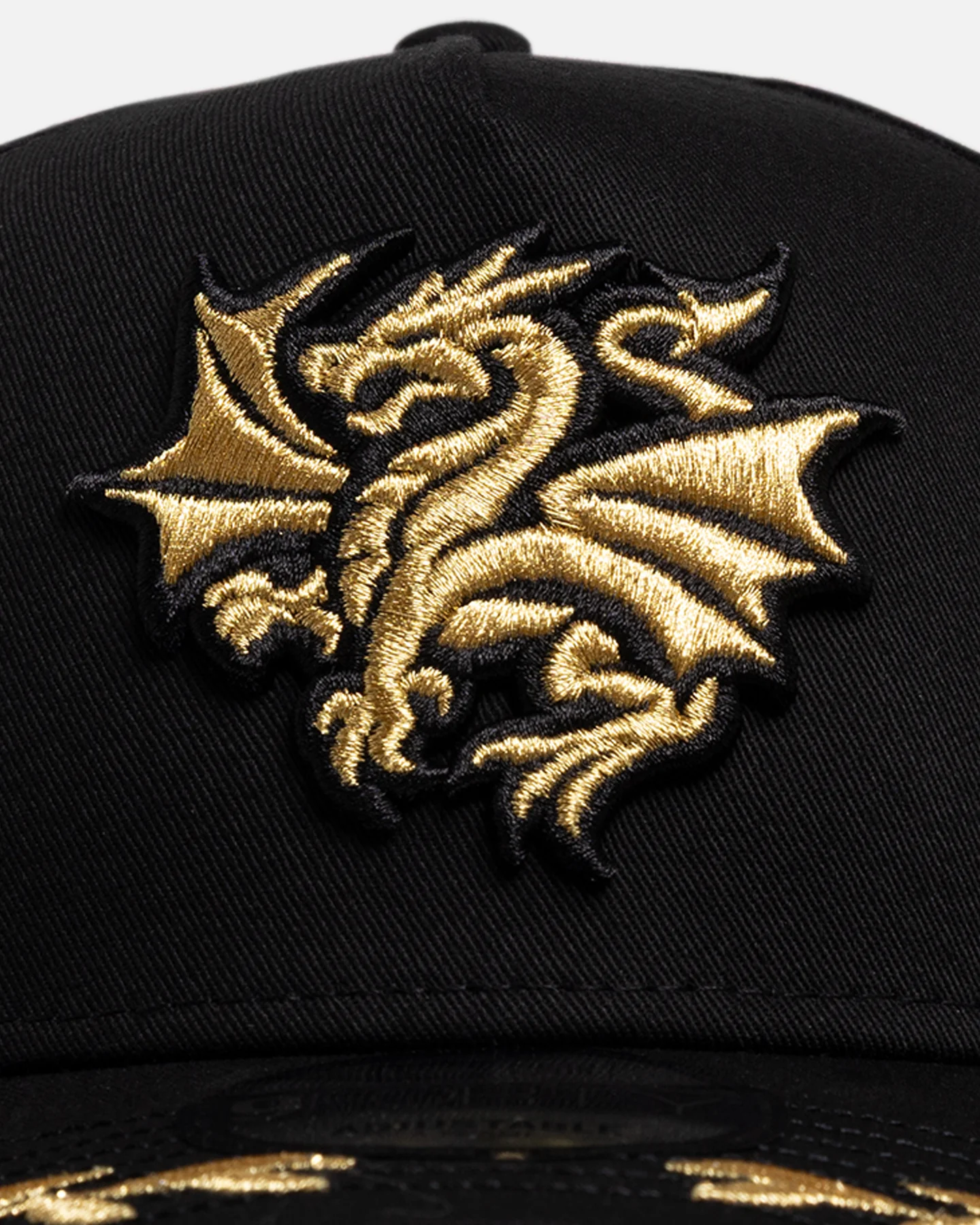 New Era St. George Illawarra Dragons 'NRL Vegas Round 2026' 9FORTY A-Frame Snapback Black/Gold - Image 5
