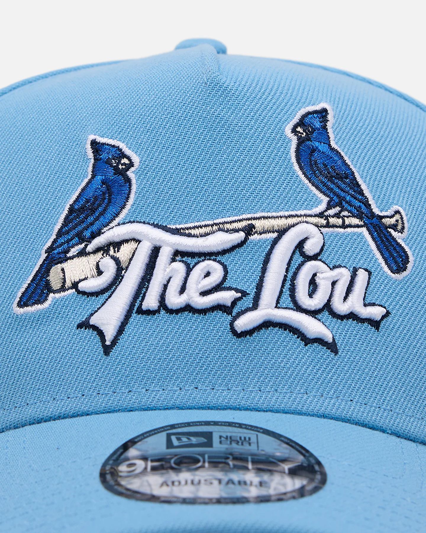 New Era St. Louis Cardinals 'Black Sky Blue' 9FORTY A-Frame Snapback Sky Blue - Image 5