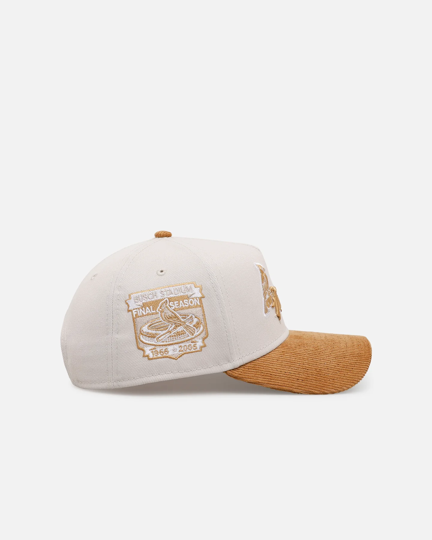 New Era St. Louis Cardinals 'Honey Pot' 9FORTY A-Frame Snapback Stone/Wheat - Image 4