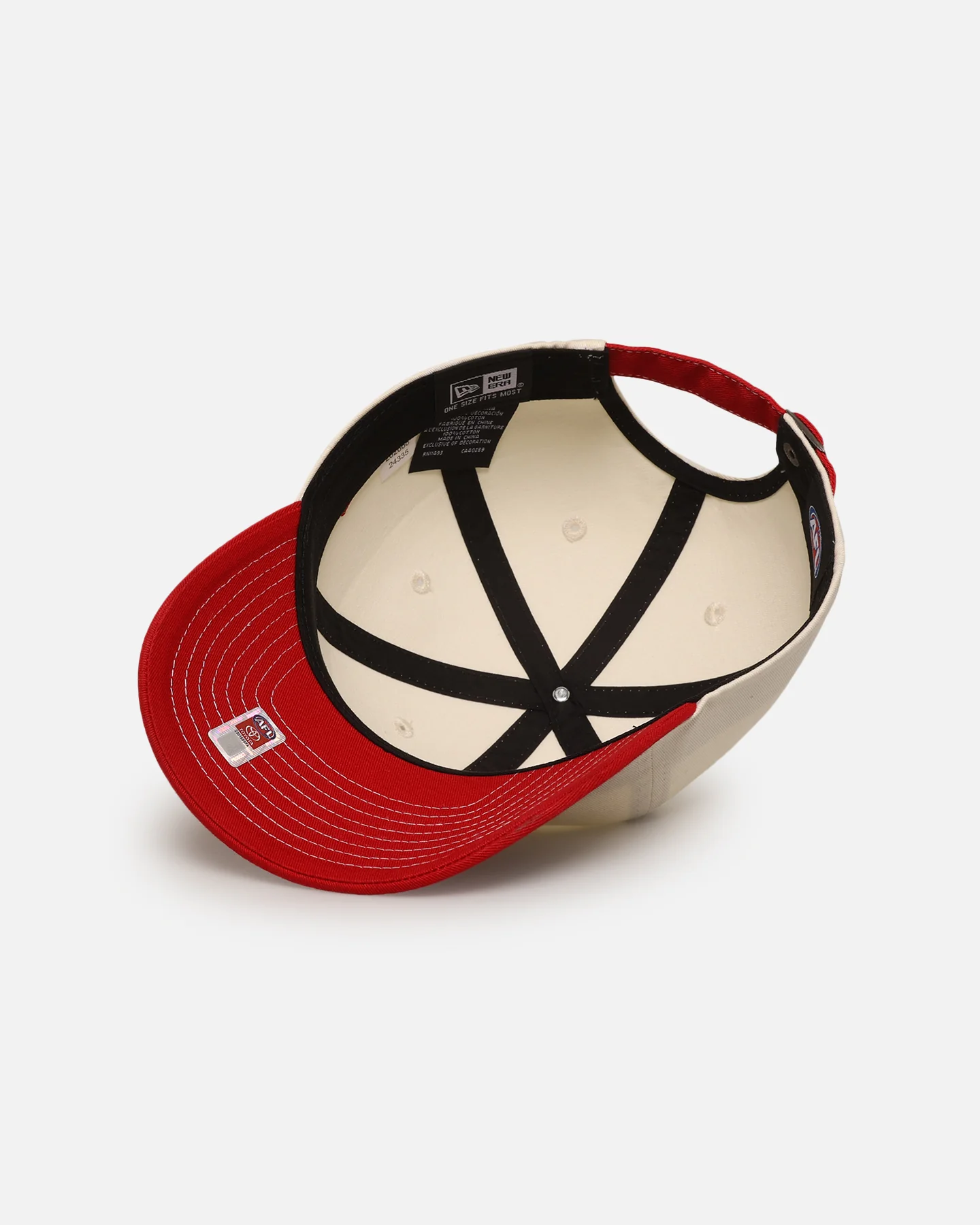 New Era Sydney Swans 'AFL 2025 2 Tone' Casual Classic Strapback Chrome White - Image 6