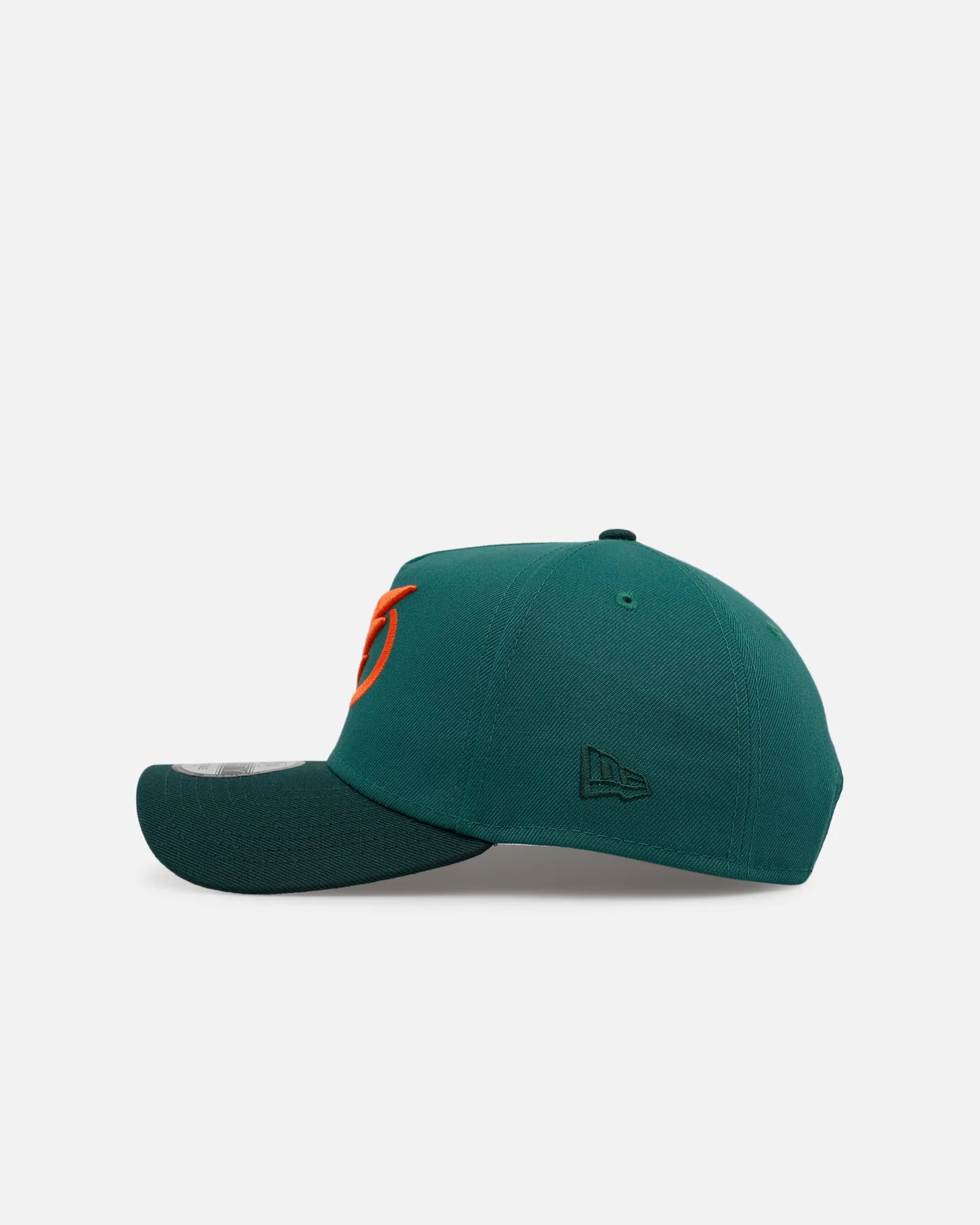 New Era Tampa Bay Lightning 'Citrus 2.0' 9FORTY A-Frame Snapback Dark Green/Orange - Image 4