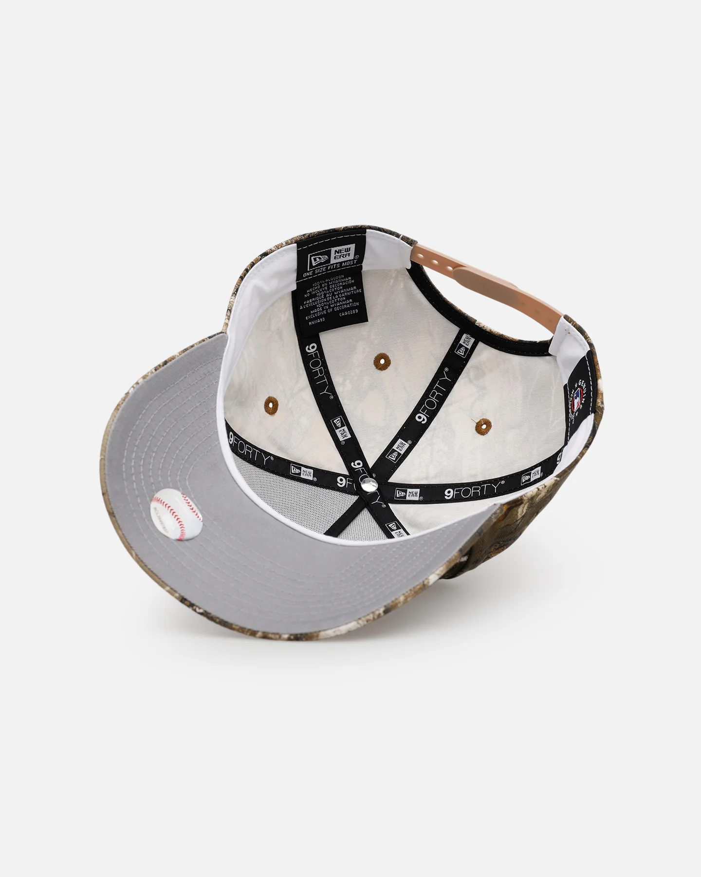 New Era Tampa Bay Rays 'Great Outdoors Part II' 9FORTY A-Frame Snapback Real Tree Camo - Image 6