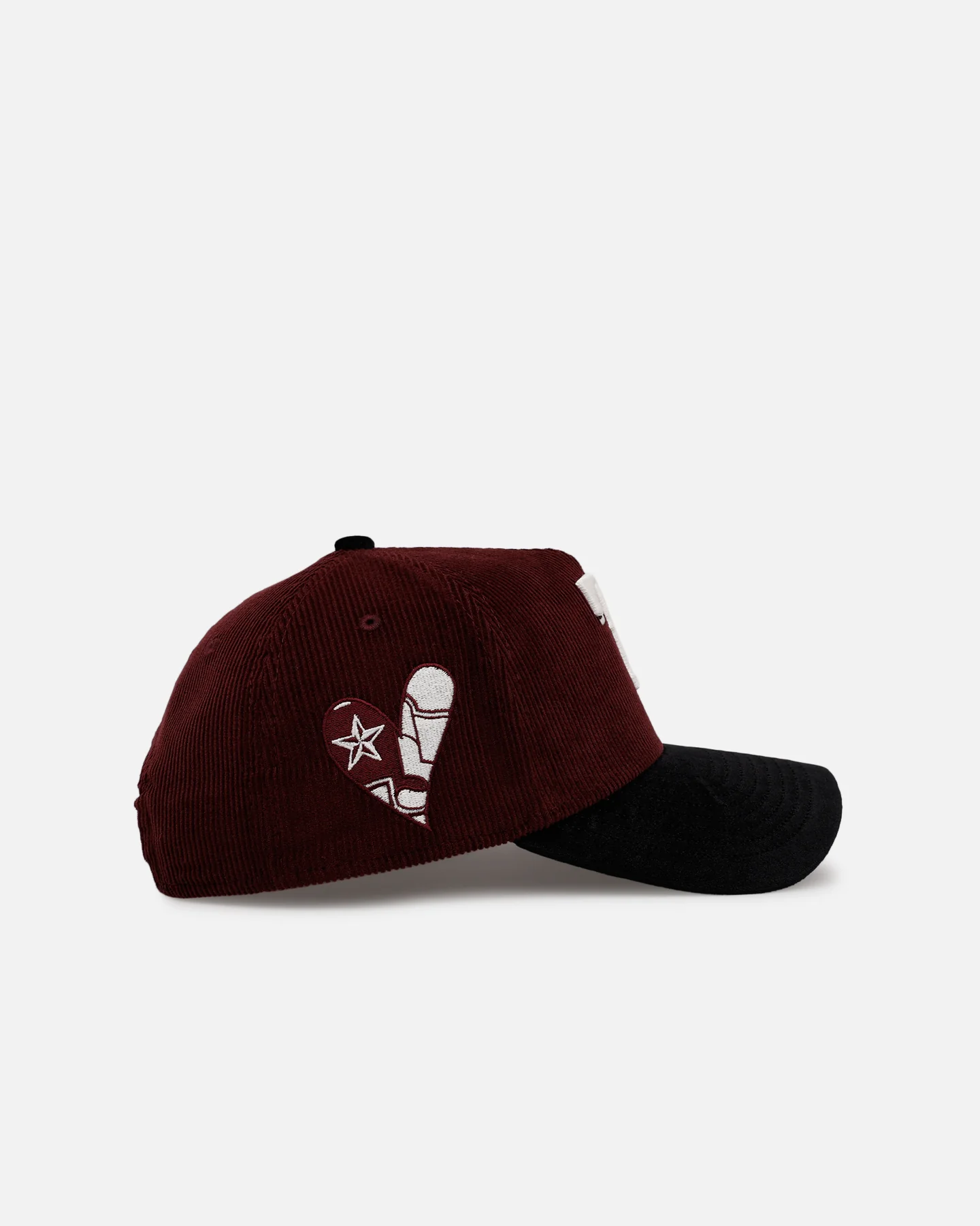 New Era Texas Rangers 'Certified Lover 2.0' 9FORTY A-Frame Snapback Maroon - Image 4