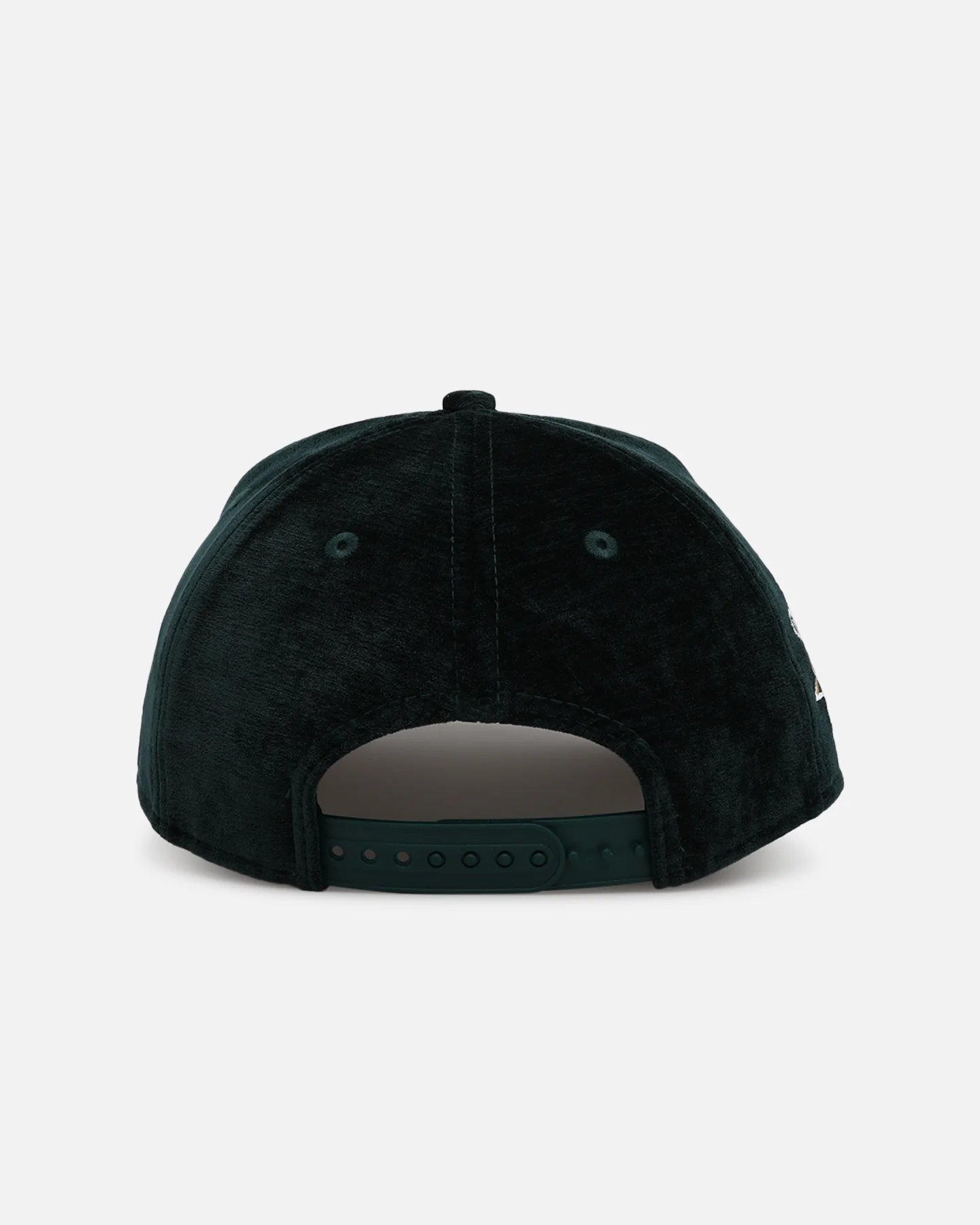 New Era Texas Rangers 'Plush Chenille' 9FORTY A-Frame Snapback Dark Green - Image 3