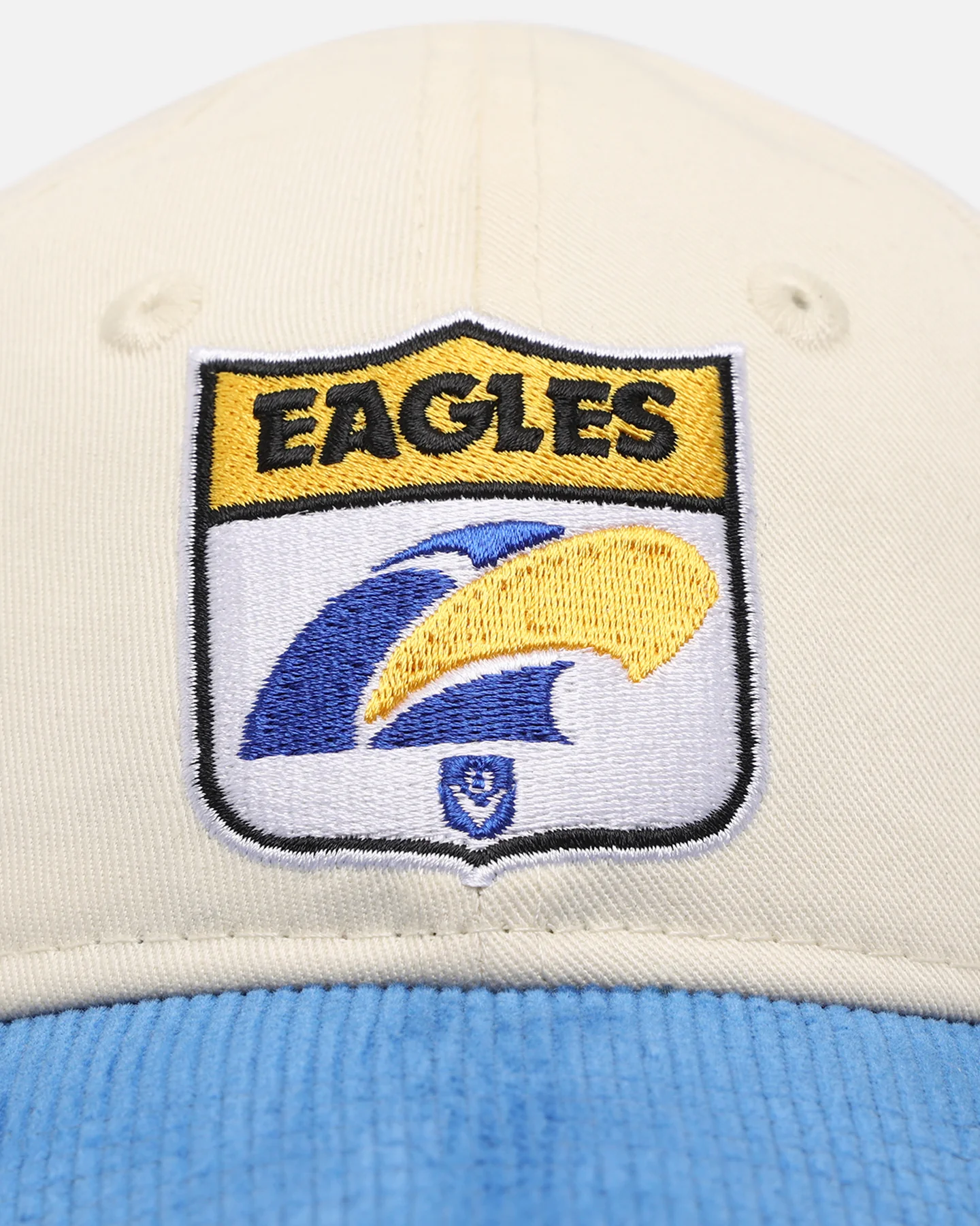 New Era Toddlers West Coast Eagles 9FORTY Stretch Fit Chrome White - Image 5