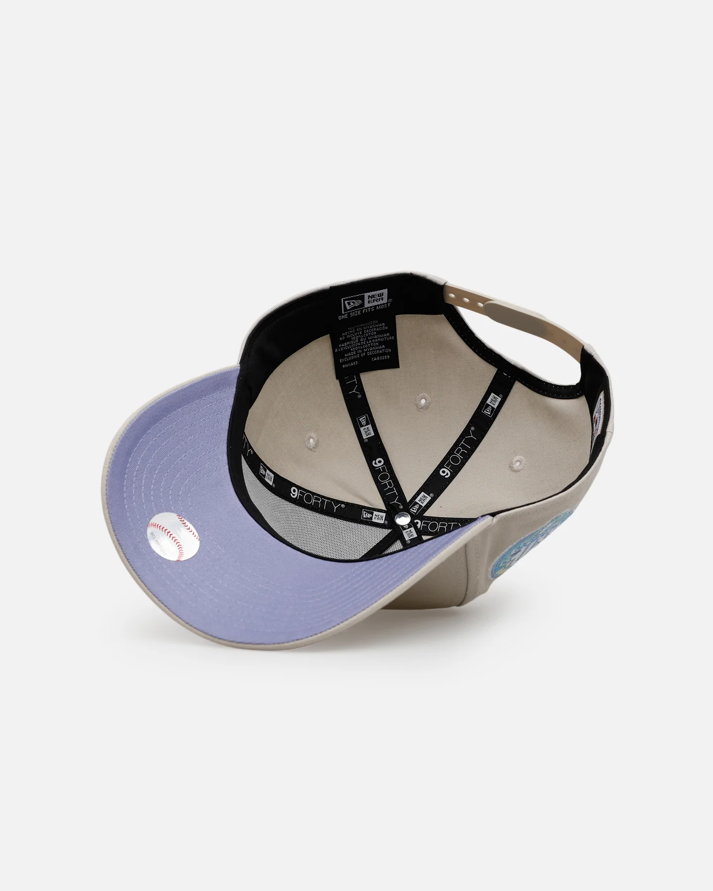 New Era Toronto Blue Jays 'Pastel 2.0' 9FORTY A-Frame Snapback Stone - Image 6