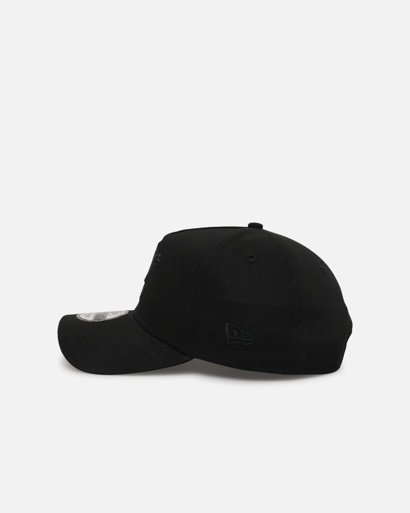 New Era Wests Tigers 'Black On Black' 9FORTY A-Frame Snapback Black - Image 4