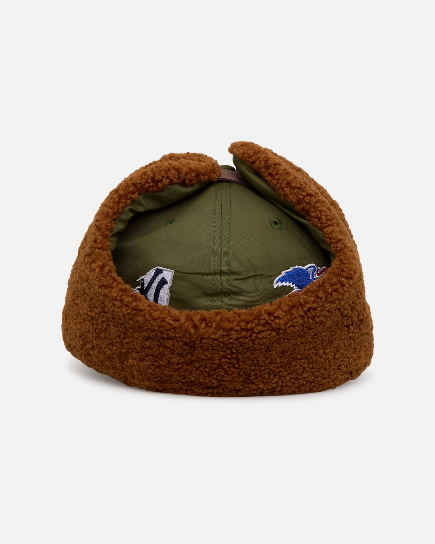 New Era X Alpha Industries New York Yankees 59FITY Dog Ear Fitted Olive - Image 2